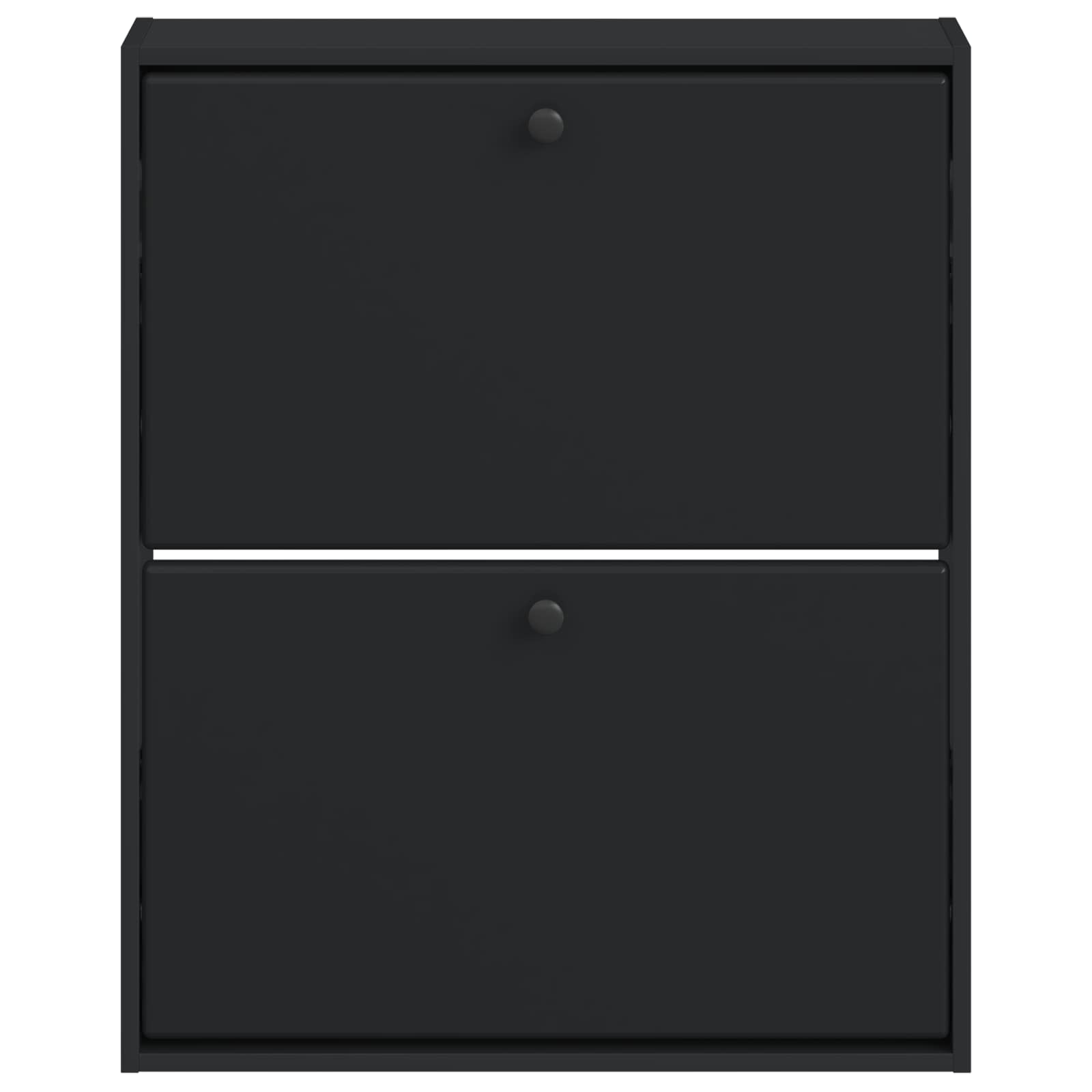vidaXL Wandgemonteerde Schoenkast BREDA 71 x 17 x 86 cm Bewerkt hout