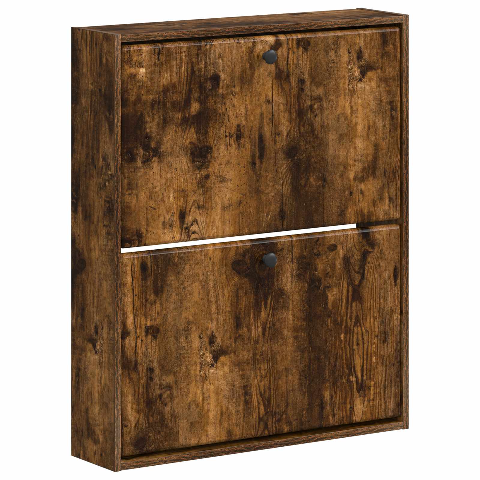 vidaXL Wandgemonteerde Schoenkast BREDA 71 x 17 x 86 cm Bewerkt hout
