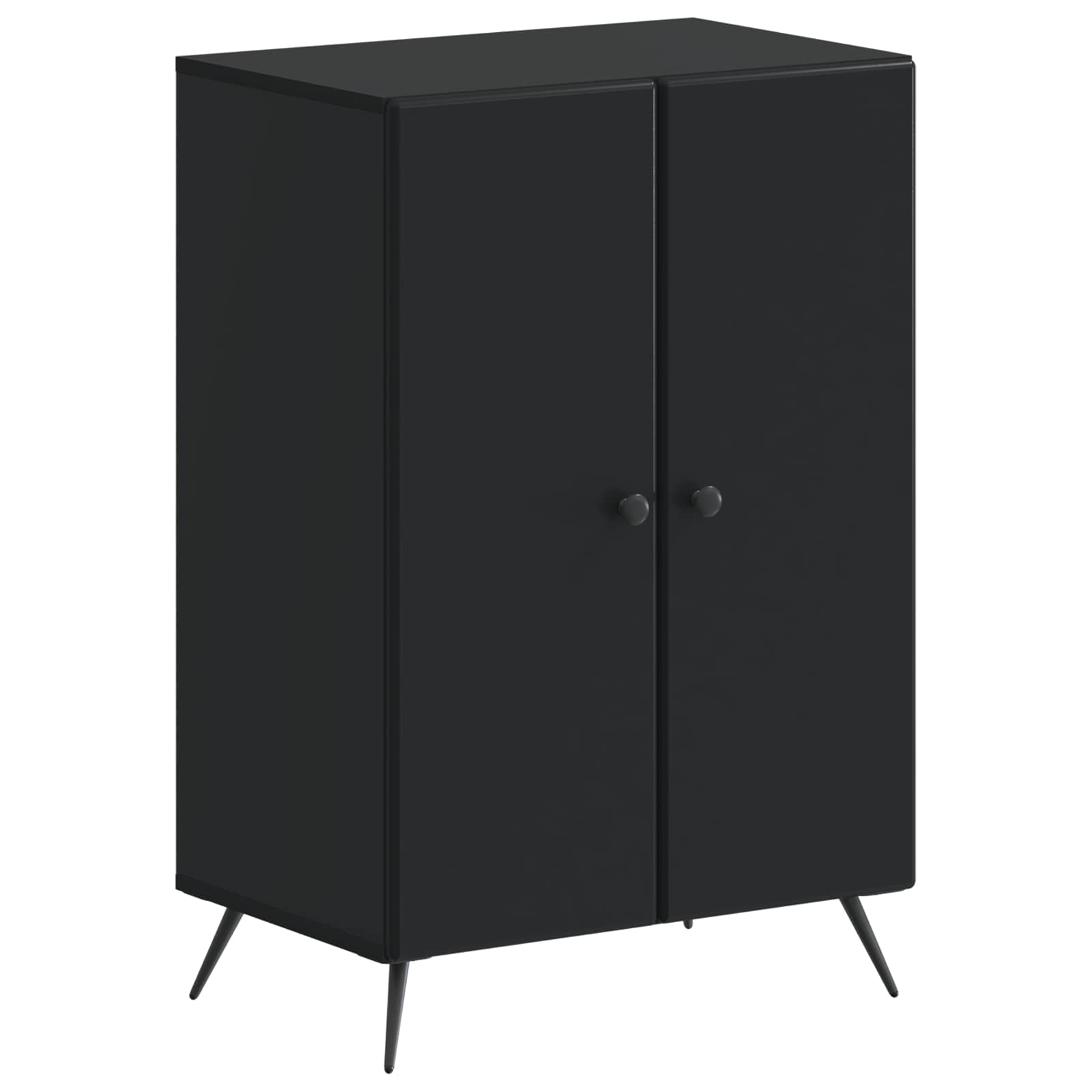 vidaXL Schoenenkast BREDA 59,5 x 39,5 x 90 cm Bewerkt hout Wit