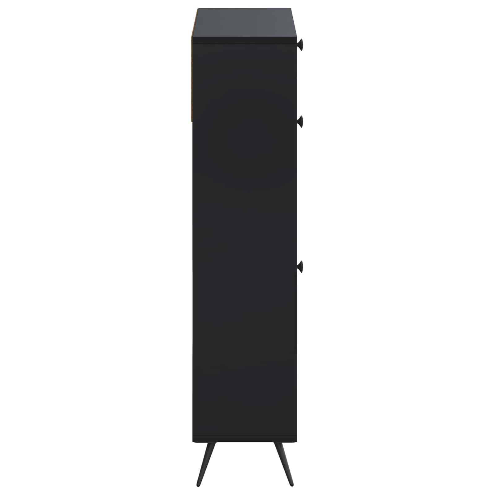 vidaXL Schoenenkast BREDA 78 x 24 x 103 cm Bewerkt hout Wit