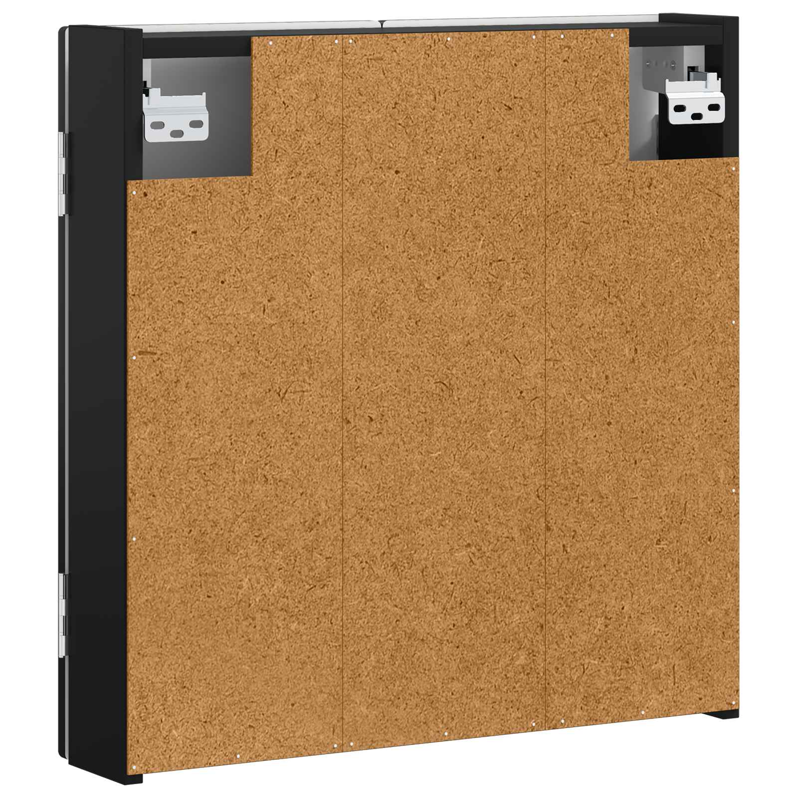 vidaXL Dartbord Kabinet BREDA Wit 52,5 x 10,5 x 53,5 cm Bewerkt hout