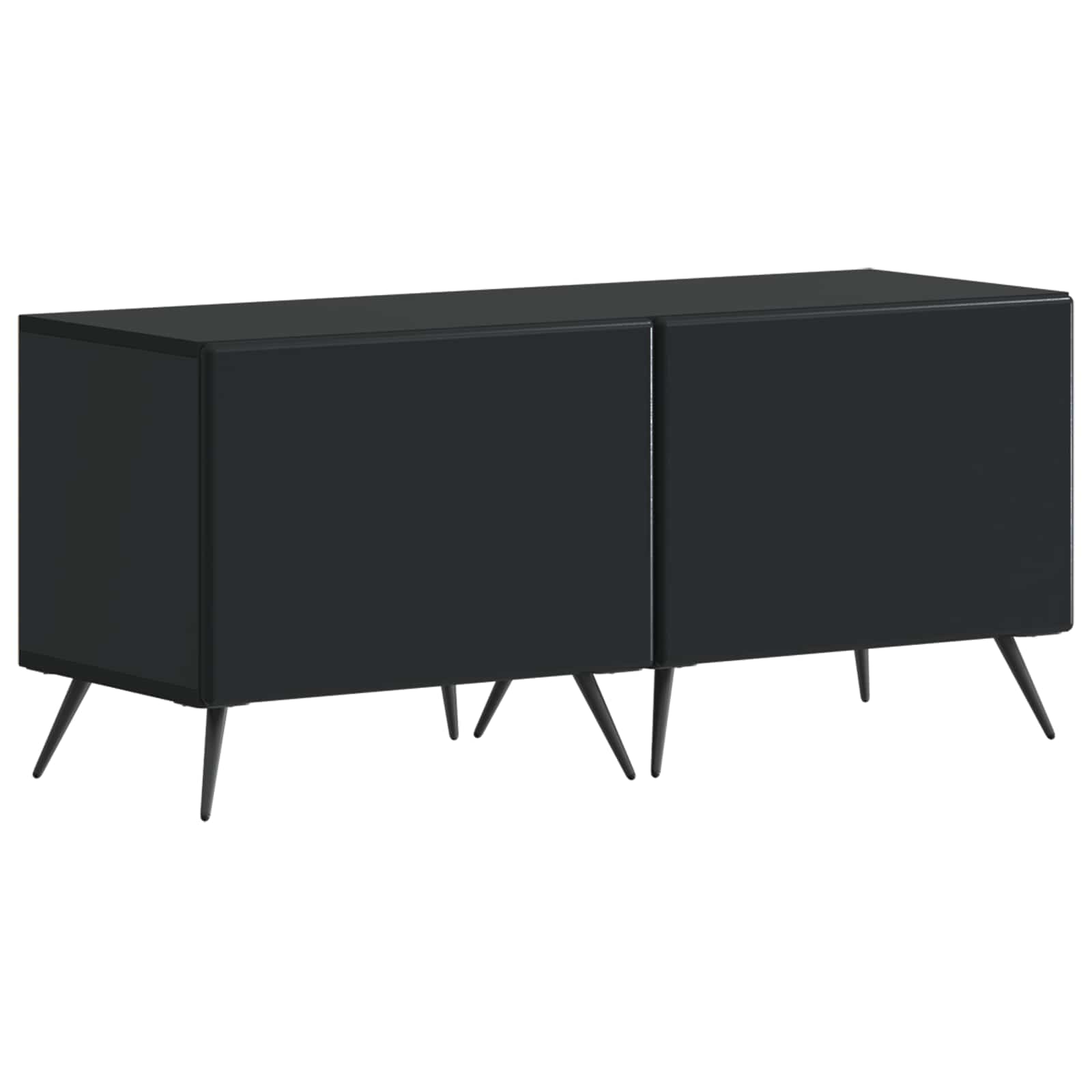 vidaXL Tv-meubel Wit Bewerkt hout