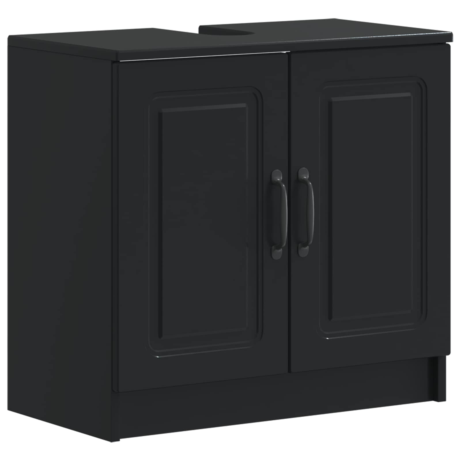 vidaXL Badkamer wastafelkast UTRECHT Wit 59,5 x 31,5 x 59 cm