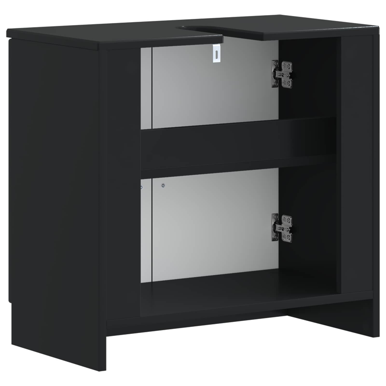 vidaXL Badkamer wastafelkast UTRECHT Wit 59,5 x 31,5 x 59 cm