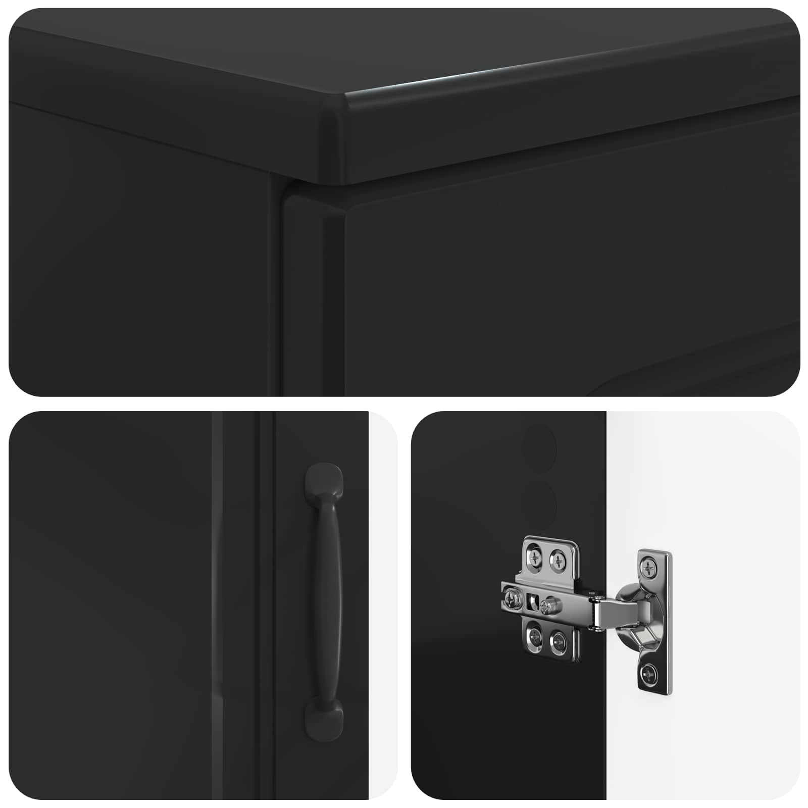 vidaXL Badkamer wastafelkast UTRECHT Wit 59,5 x 31,5 x 59 cm
