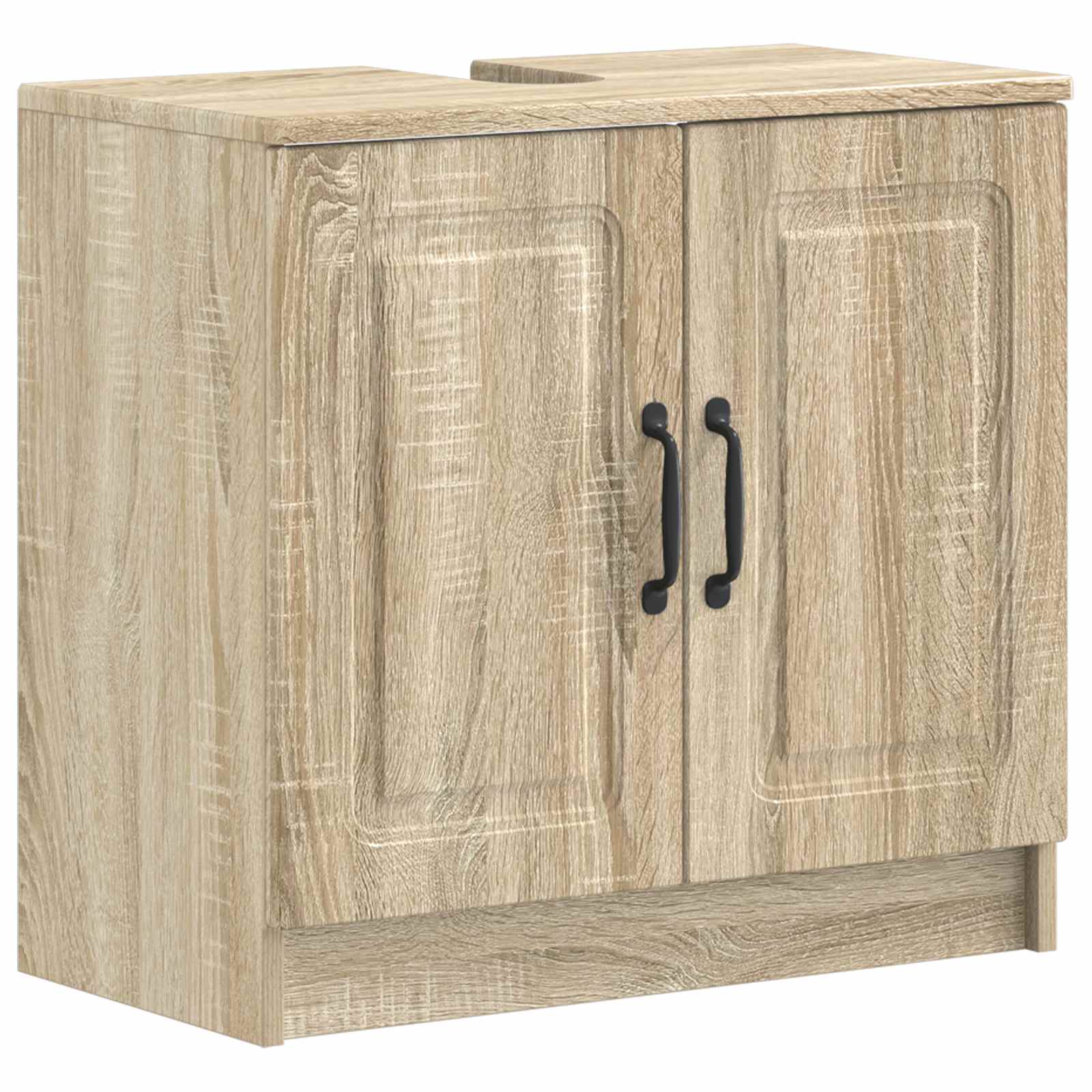 vidaXL Badkamer wastafelkast UTRECHT Wit 59,5 x 31,5 x 59 cm