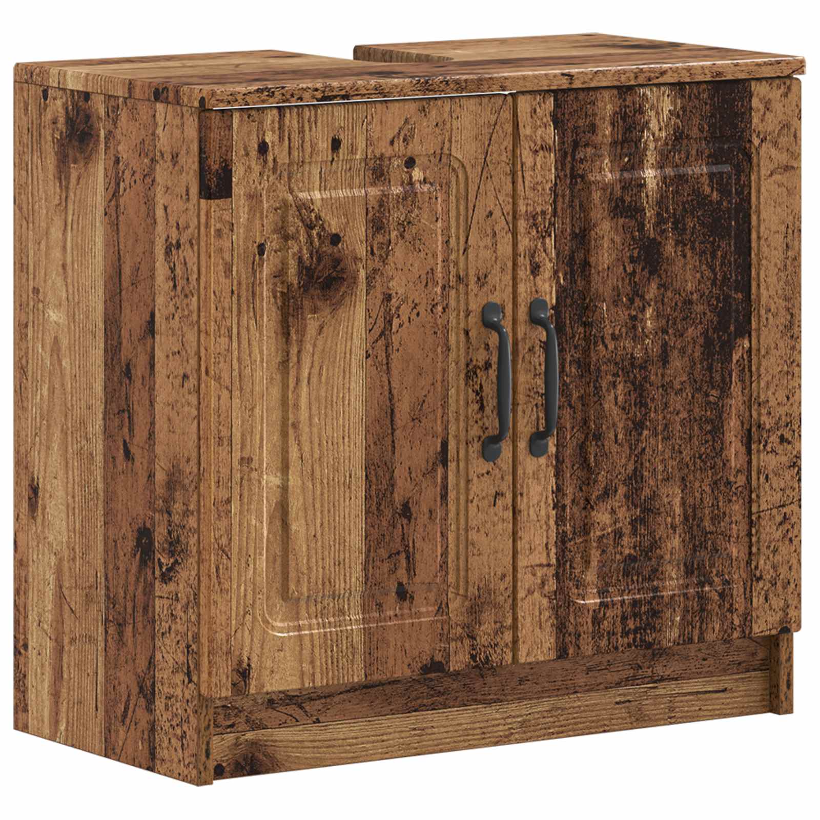 vidaXL Badkamer wastafelkast UTRECHT Wit 59,5 x 31,5 x 59 cm