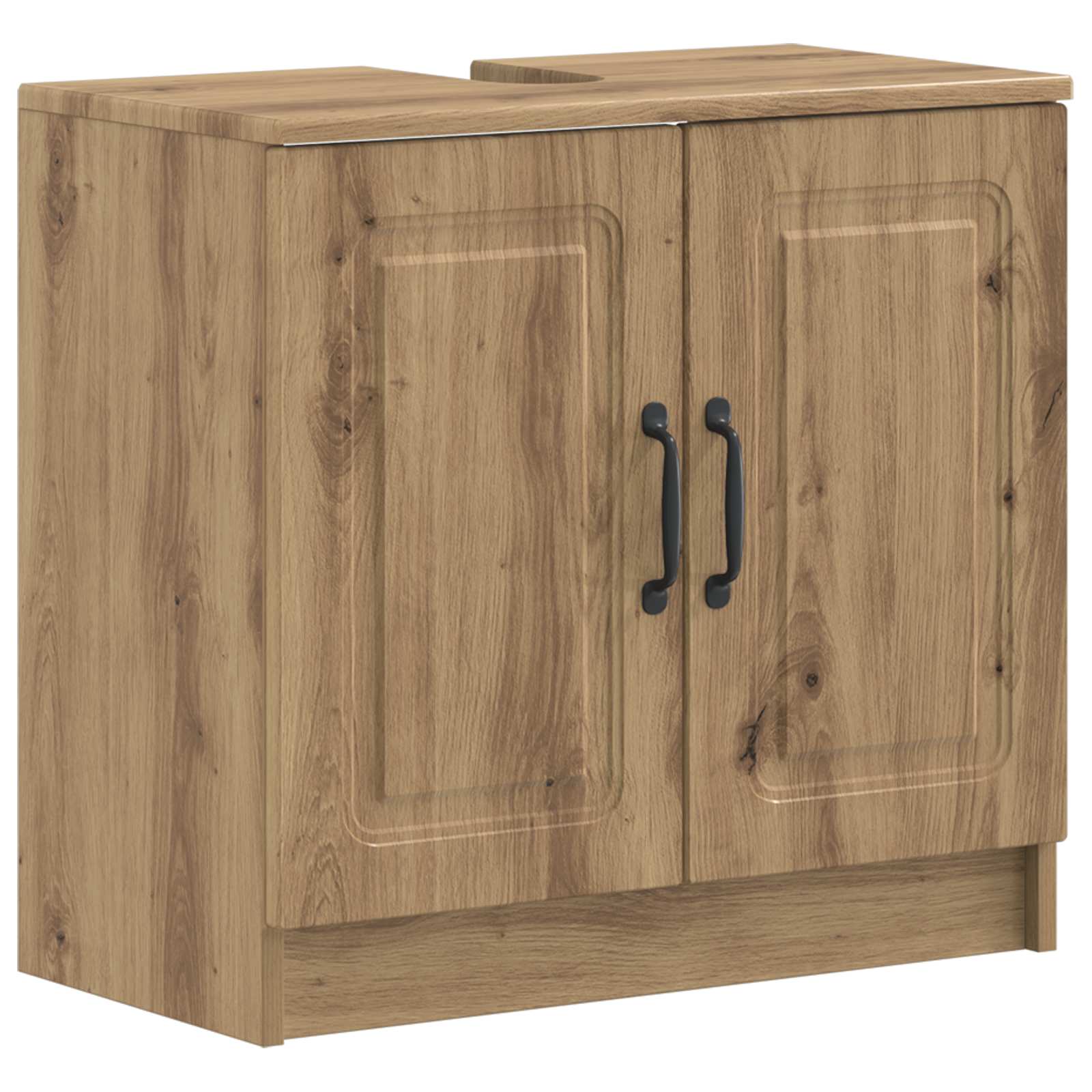 vidaXL Badkamer wastafelkast UTRECHT Wit 59,5 x 31,5 x 59 cm