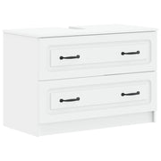 vidaXL Badkamer wastafelkast UTRECHT Wit 82 x 41 x 56 cm Bewerkt hout