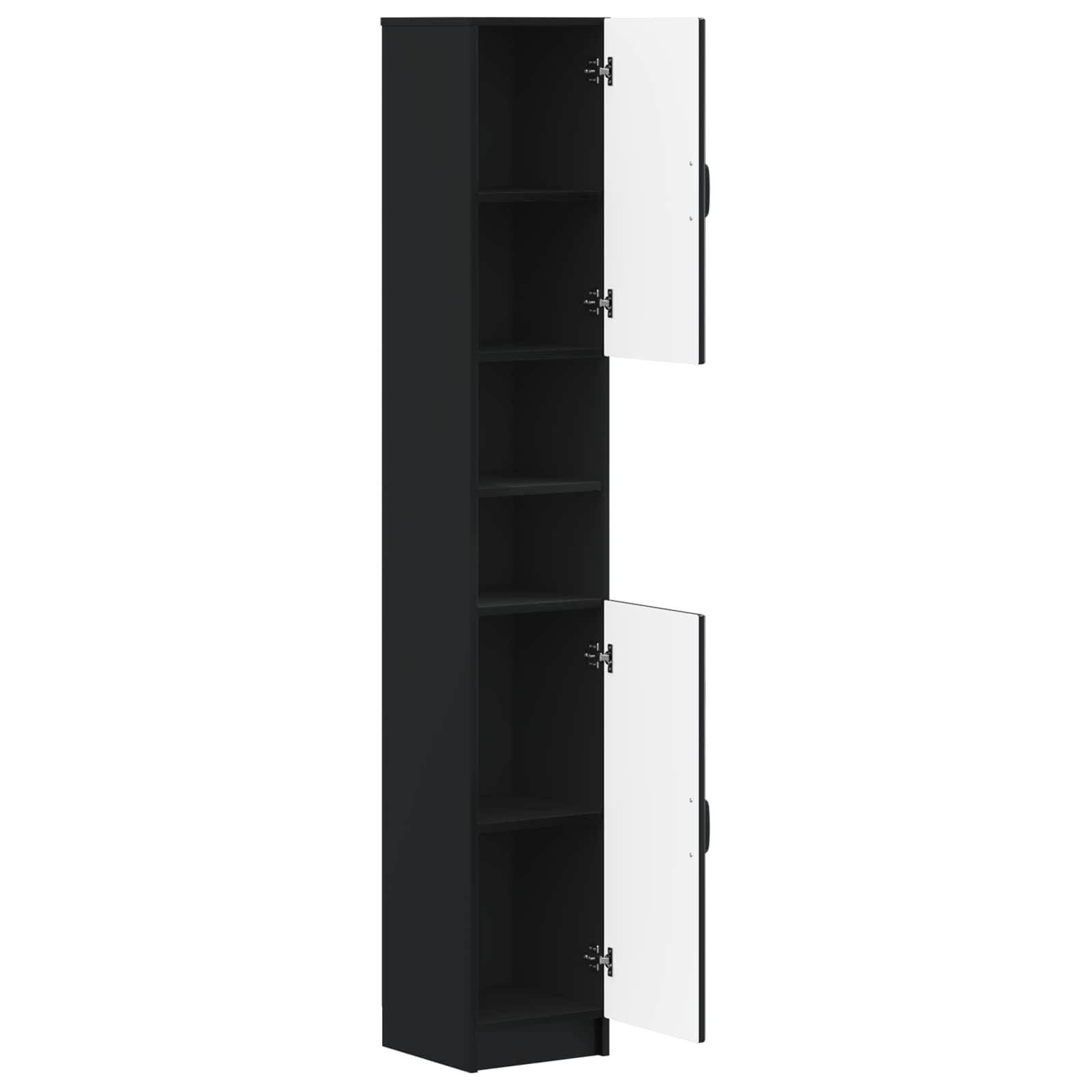 vidaXL Badkamerkast met Open Plank UTRECHT Wit 30 x 31 x 187 cm