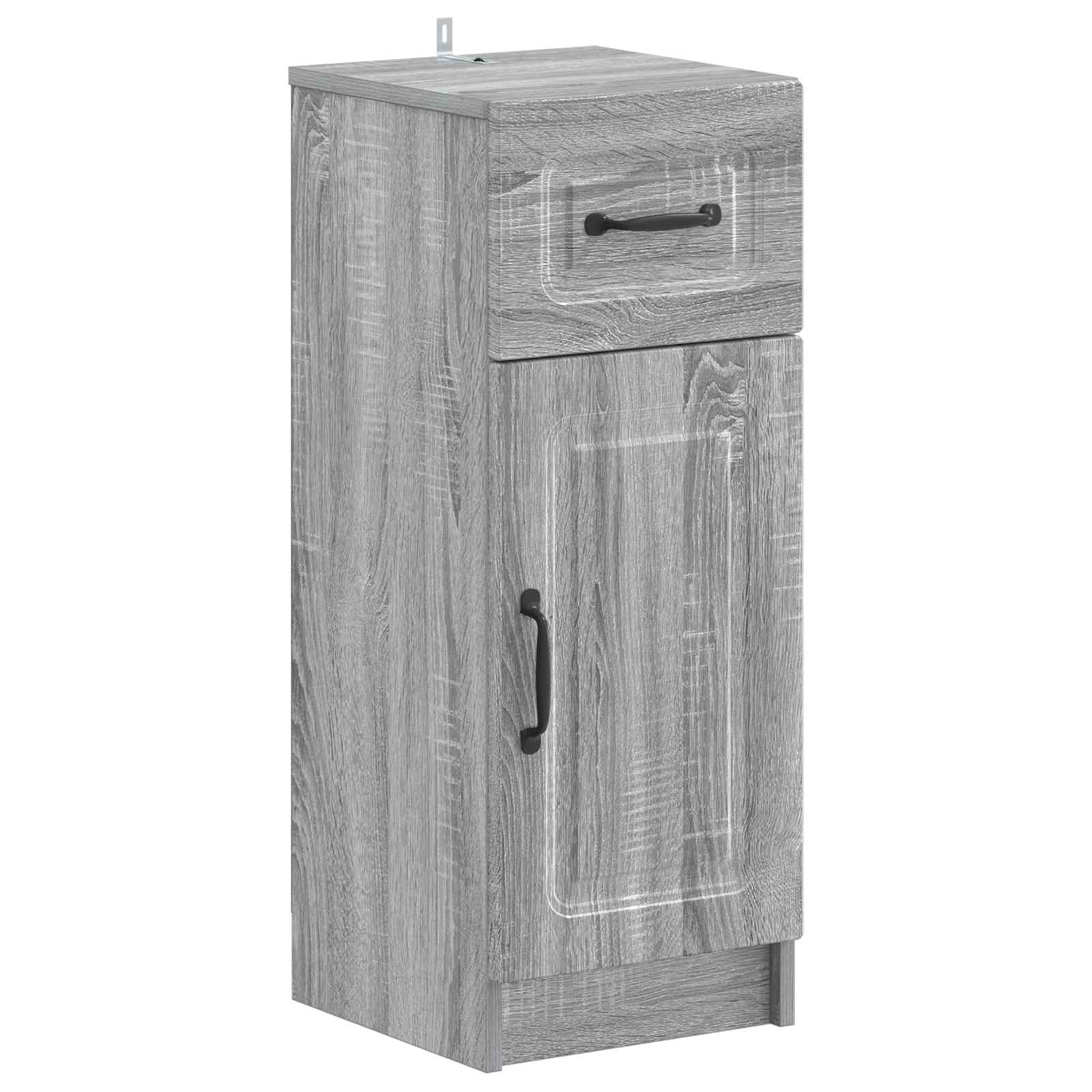 vidaXL Badkamer Opbergkast UTRECHT Wit 30 x 31 x 77 cm Bewerkt hout