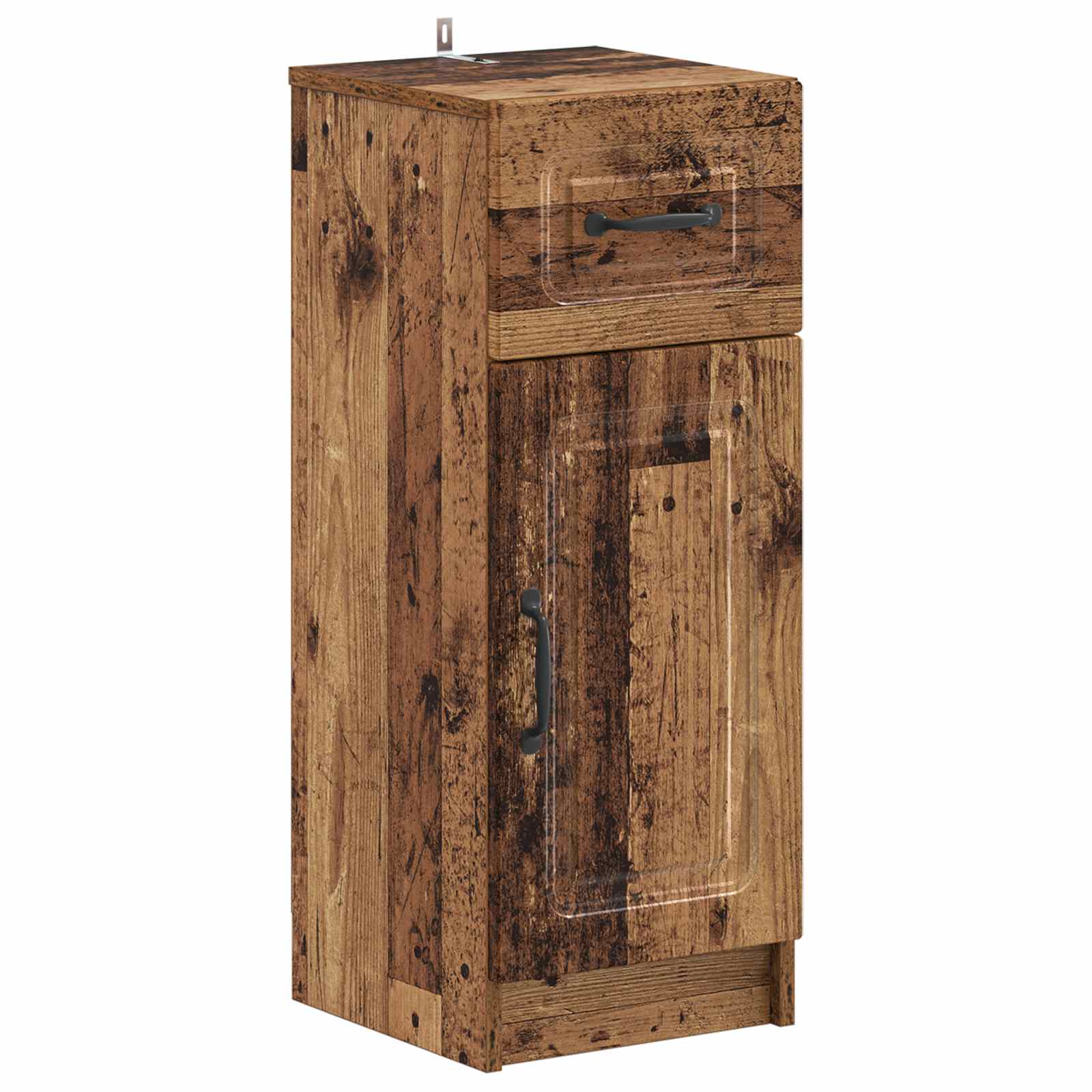 vidaXL Badkamer Opbergkast UTRECHT Wit 30 x 31 x 77 cm Bewerkt hout