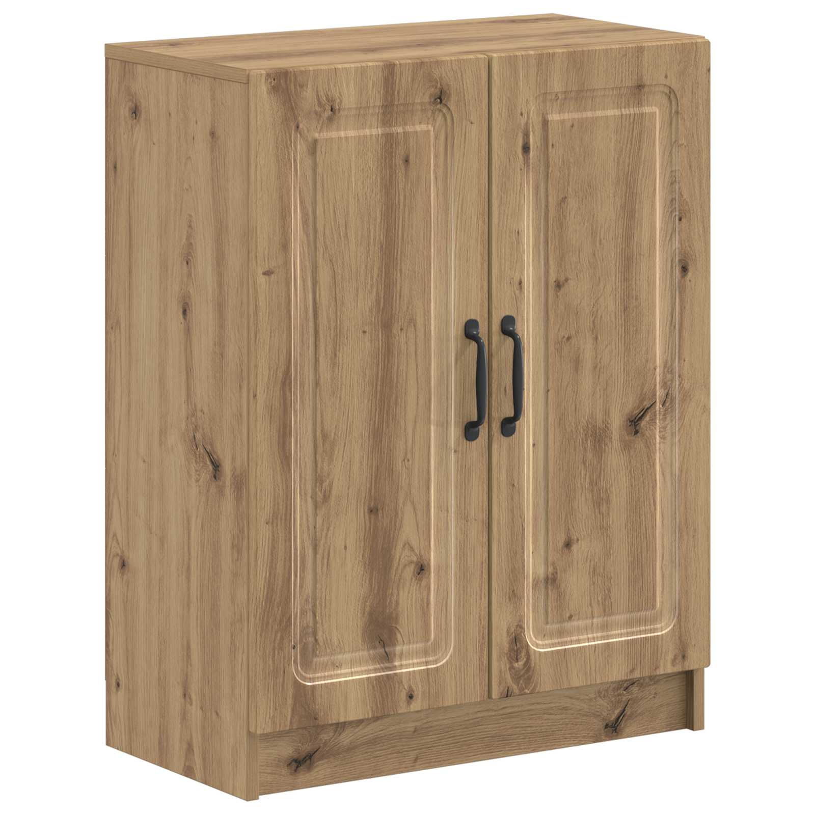 vidaXL Badkamer Opbergkast UTRECHT Wit 59,5 x 31 x 77 cm Bewerkt hout