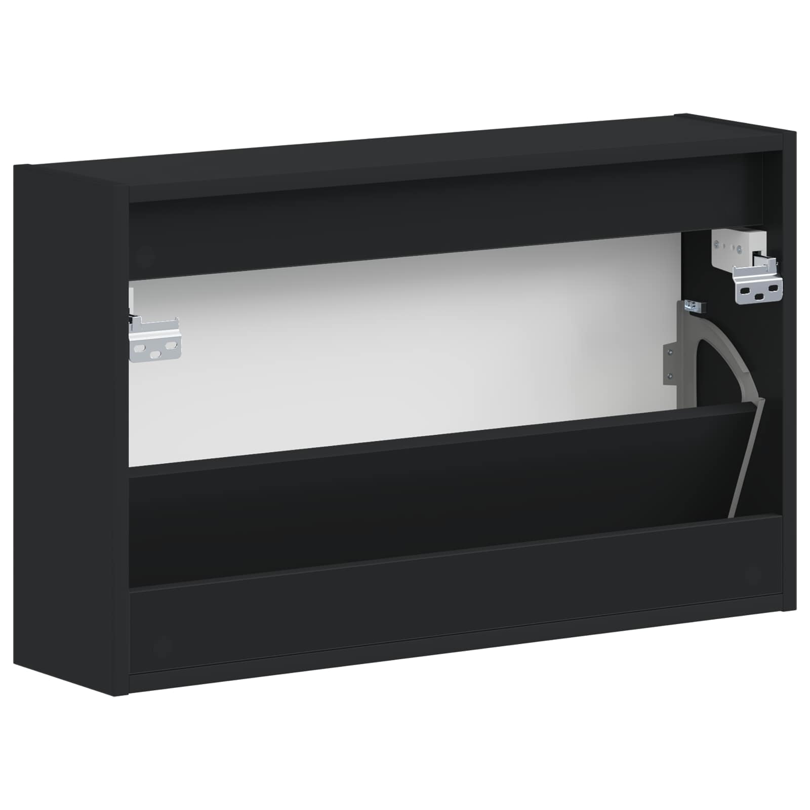 vidaXL Wandgemonteerde Schoenkast UTRECHT 71 x 17 x 43 cm Bewerkt hout