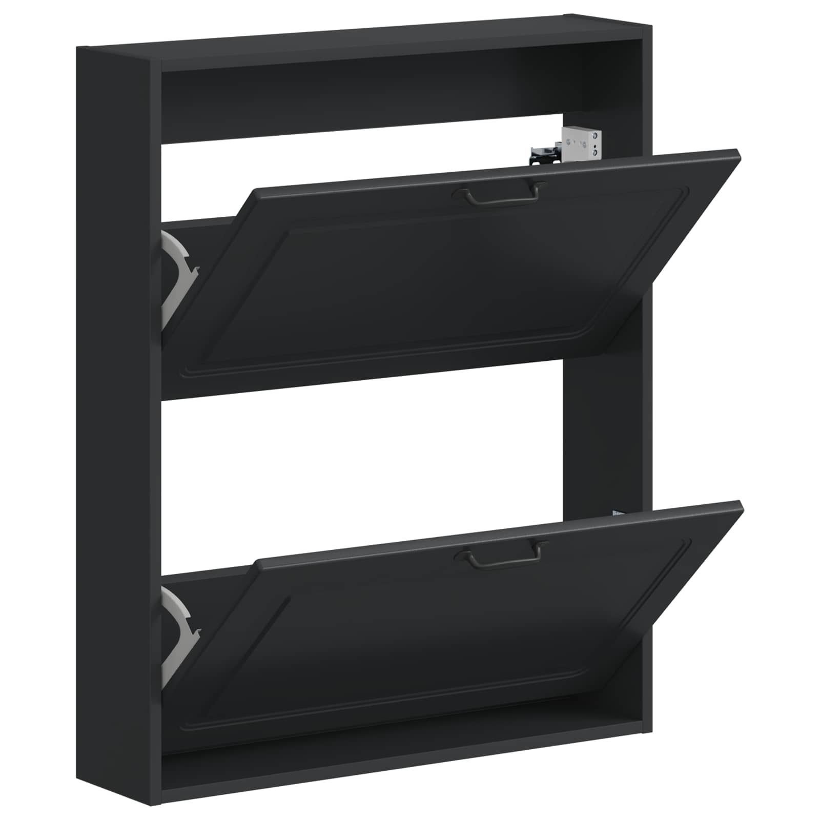 vidaXL Wandgemonteerde Schoenkast UTRECHT 71 x 17 x 86 cm Bewerkt hout