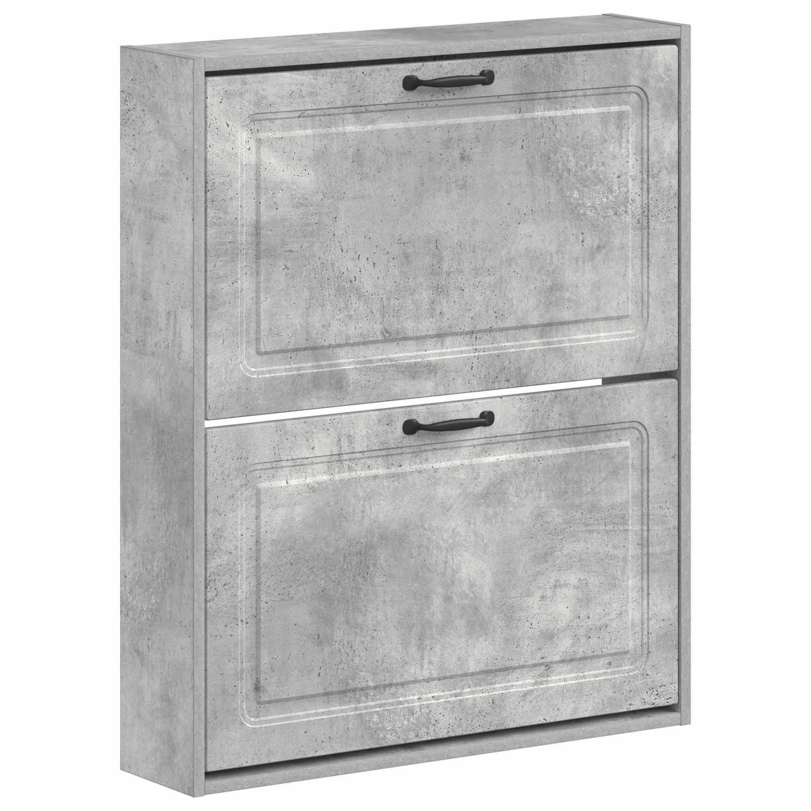 vidaXL Wandgemonteerde Schoenkast UTRECHT 71 x 17 x 86 cm Bewerkt hout