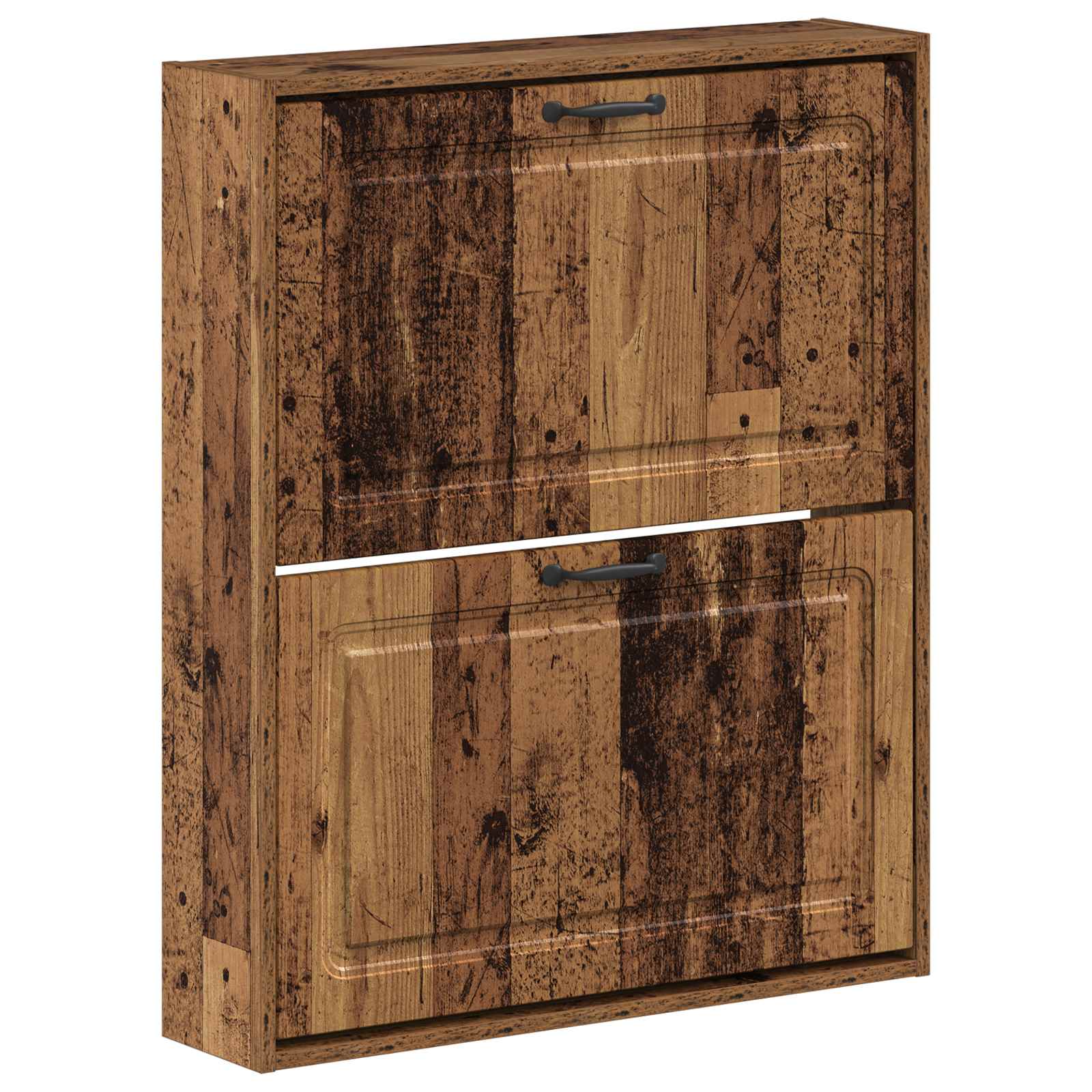 vidaXL Wandgemonteerde Schoenkast UTRECHT 71 x 17 x 86 cm Bewerkt hout