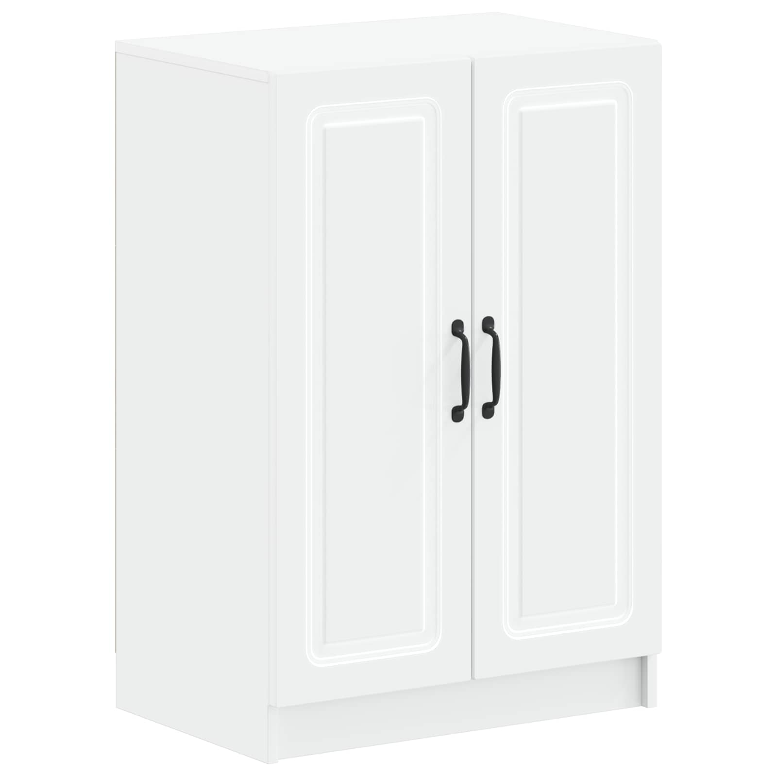 vidaXL Schoenenkast UTRECHT 59,5 x 39,5 x 87 cm Bewerkt hout Wit