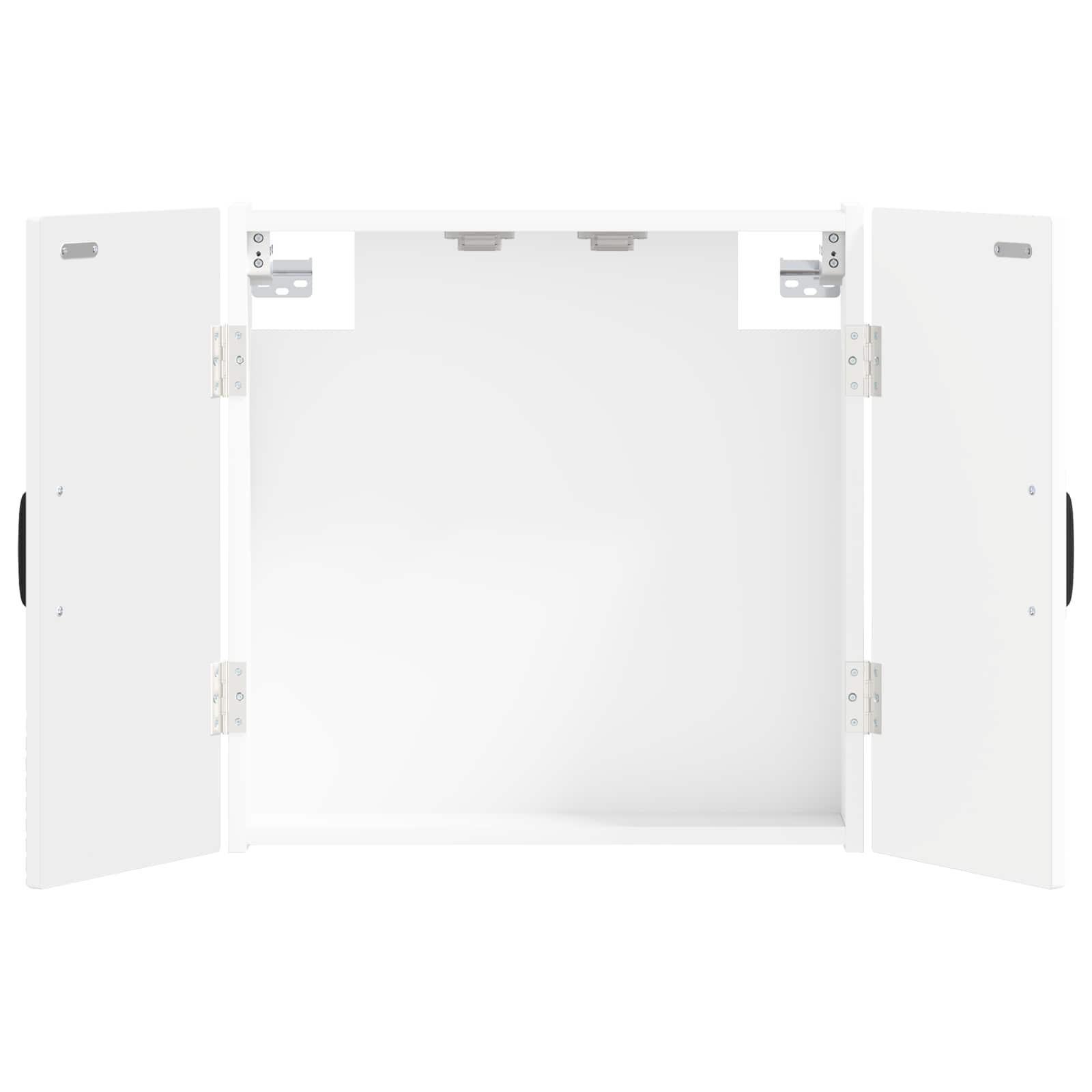 vidaXL Dartbord Kabinet UTRECHT Wit 52,5 x 10,5 x 53,5 cm Bewerkt hout