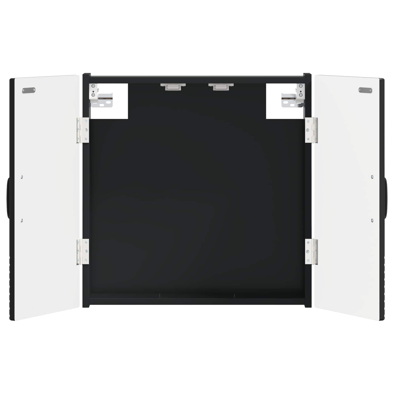 vidaXL Dartbord Kabinet UTRECHT Wit 52,5 x 10,5 x 53,5 cm Bewerkt hout