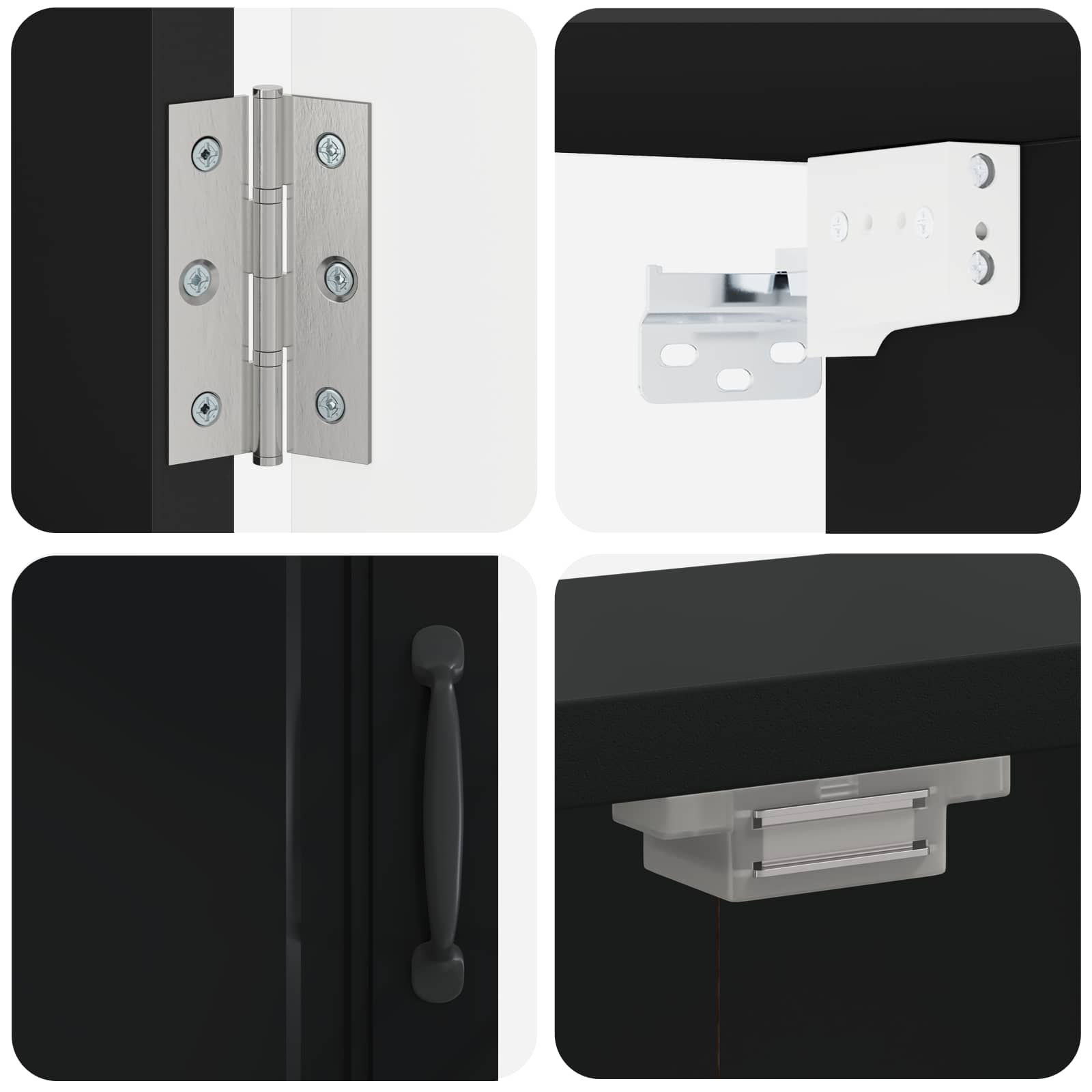 vidaXL Dartbord Kabinet UTRECHT Wit 52,5 x 10,5 x 53,5 cm Bewerkt hout