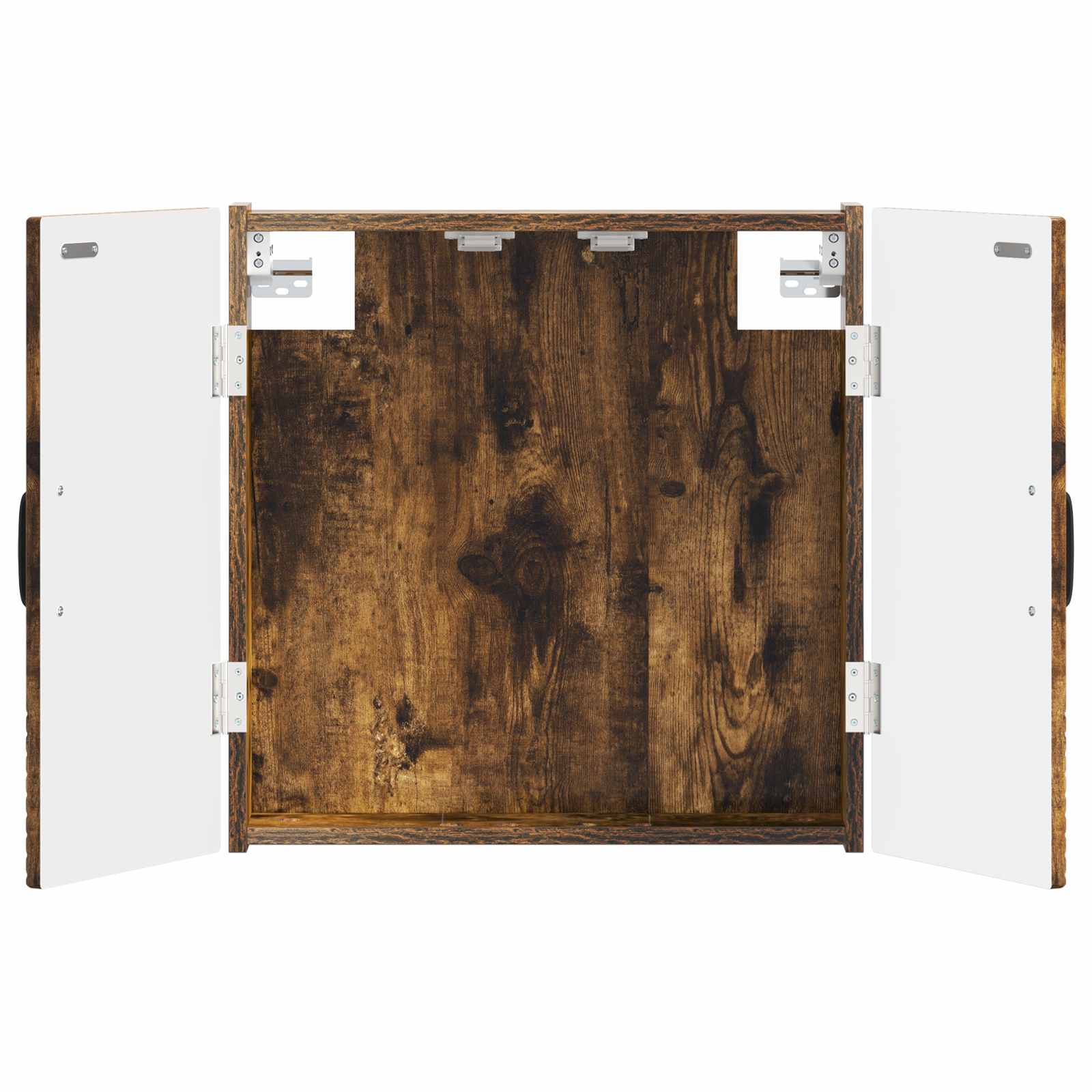 vidaXL Dartbord Kabinet UTRECHT Wit 52,5 x 10,5 x 53,5 cm Bewerkt hout