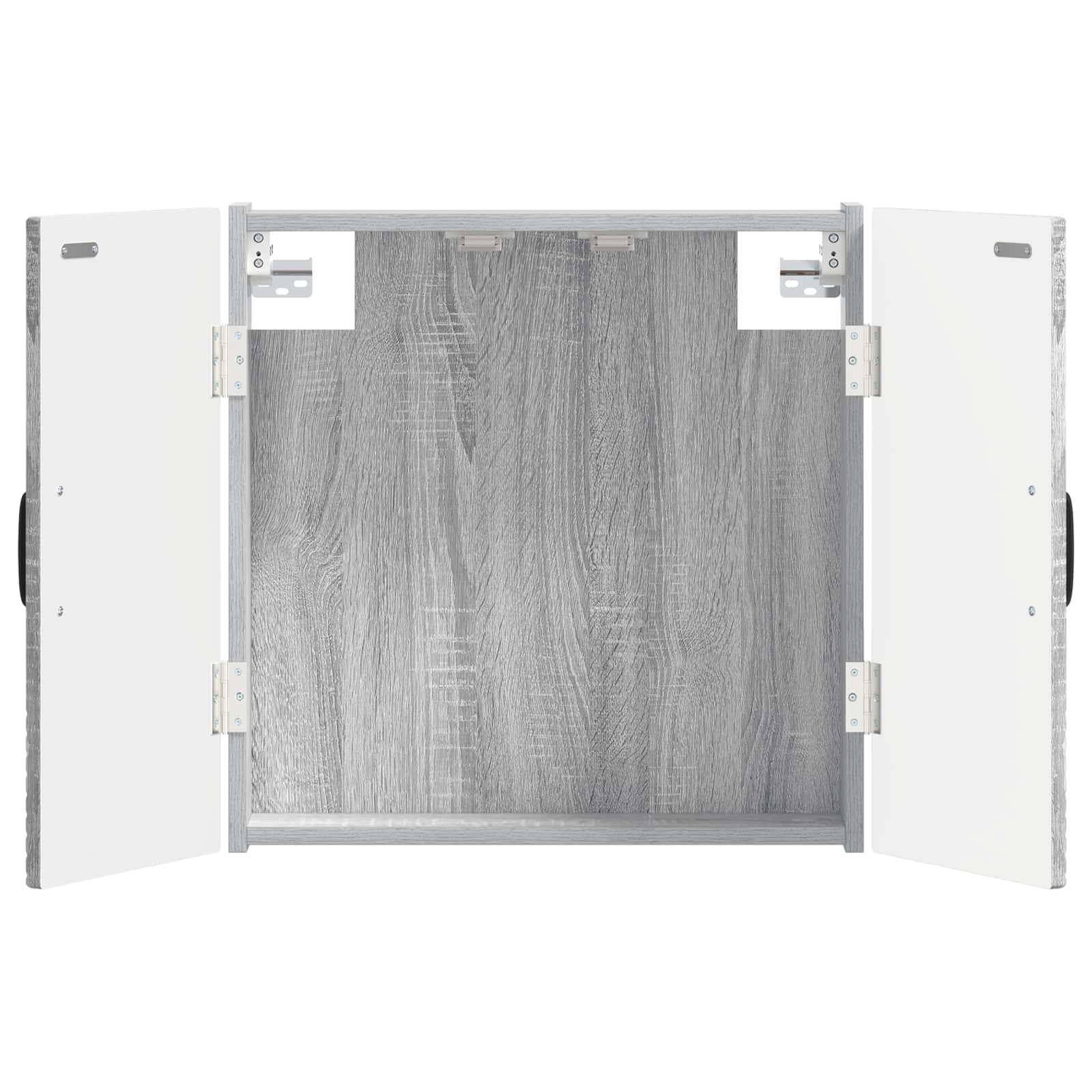 vidaXL Dartbord Kabinet UTRECHT Wit 52,5 x 10,5 x 53,5 cm Bewerkt hout