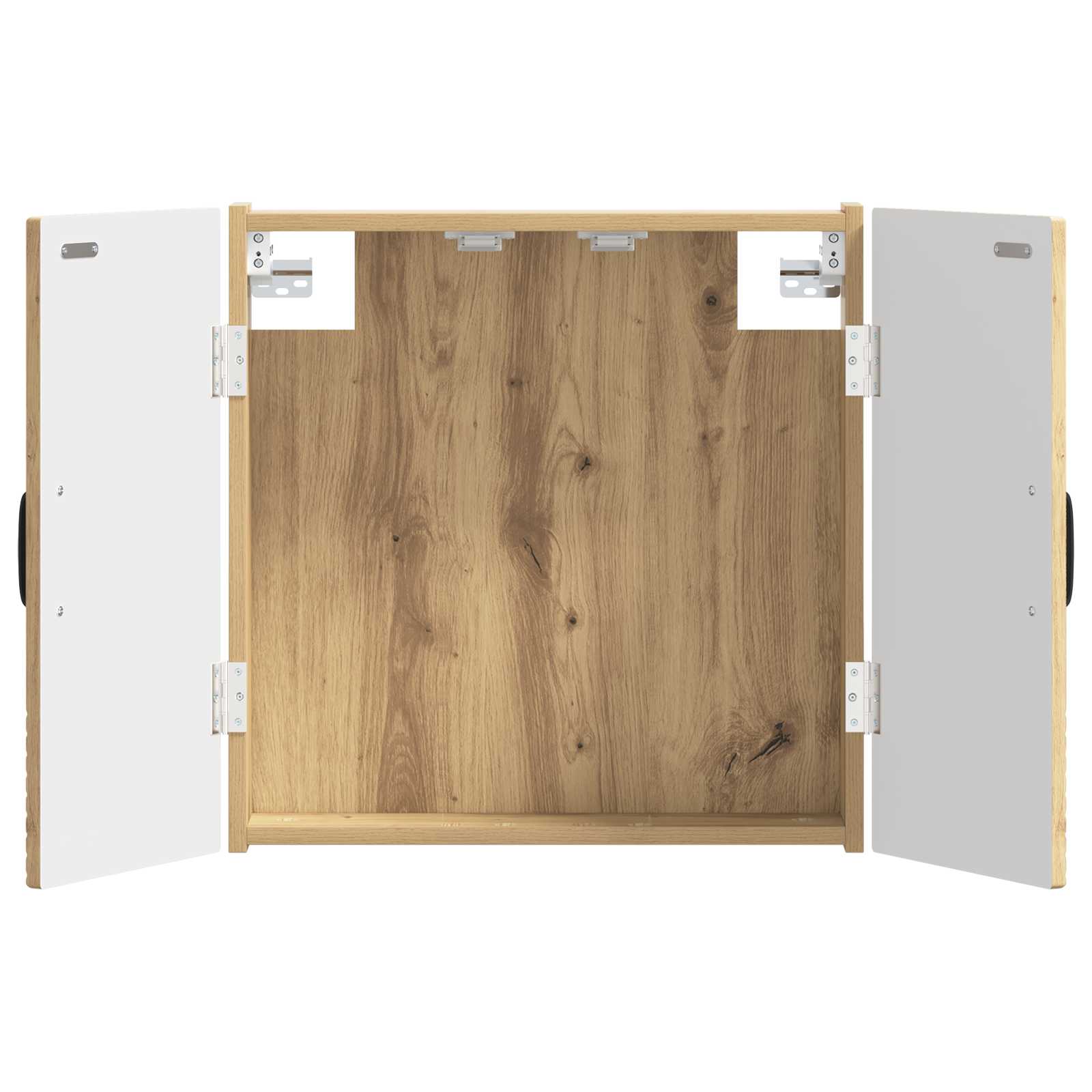 vidaXL Dartbord Kabinet UTRECHT Wit 52,5 x 10,5 x 53,5 cm Bewerkt hout