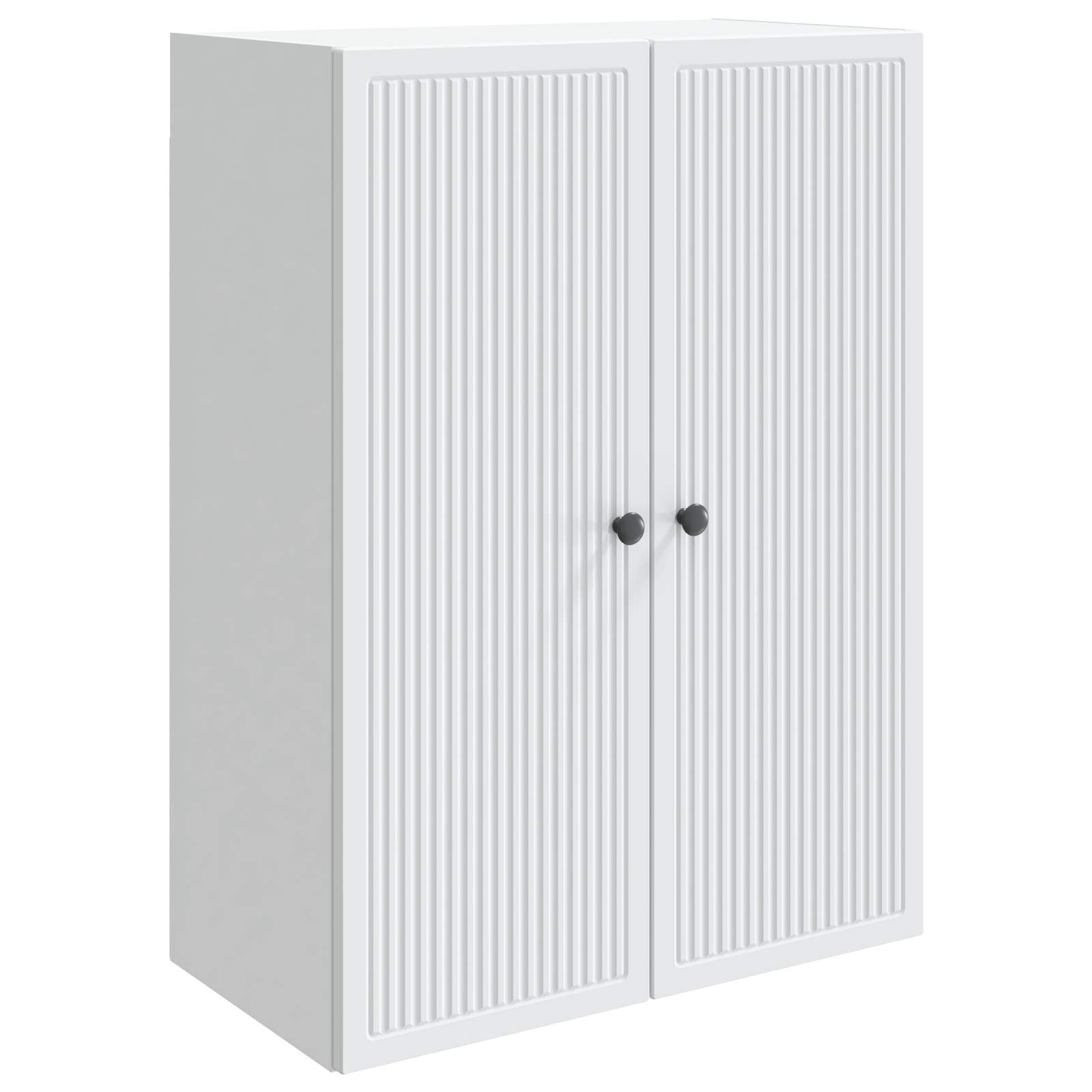 vidaXL Wandkast Wit 66 x 34,5 x 90 cm Bewerkt hout