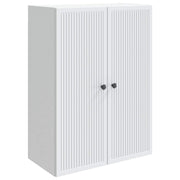 vidaXL Wandkast Wit 66 x 34,5 x 90 cm Bewerkt hout