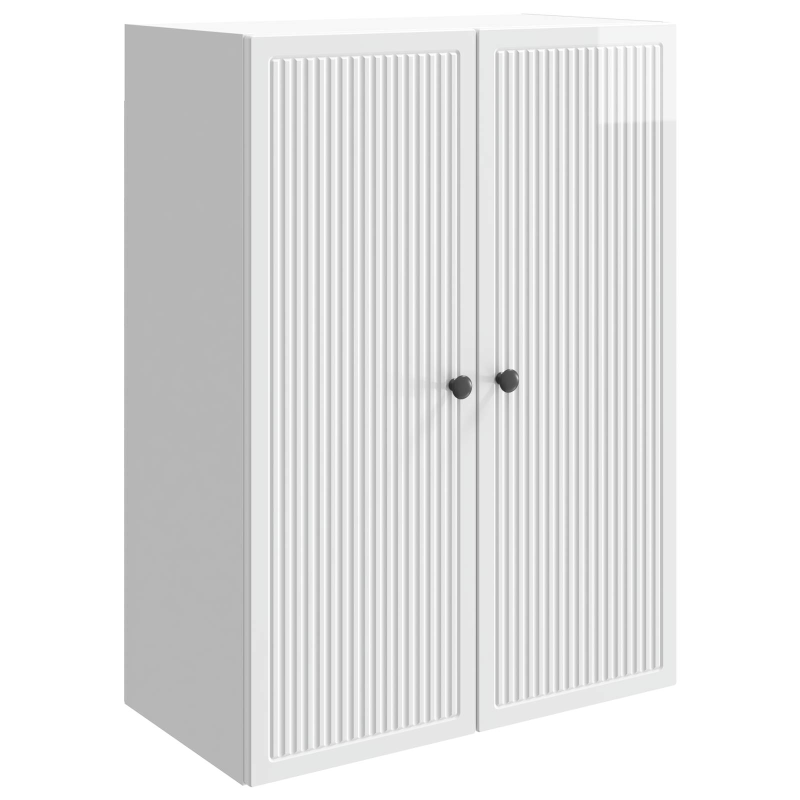 vidaXL Wandkast Wit 66 x 34,5 x 90 cm Bewerkt hout