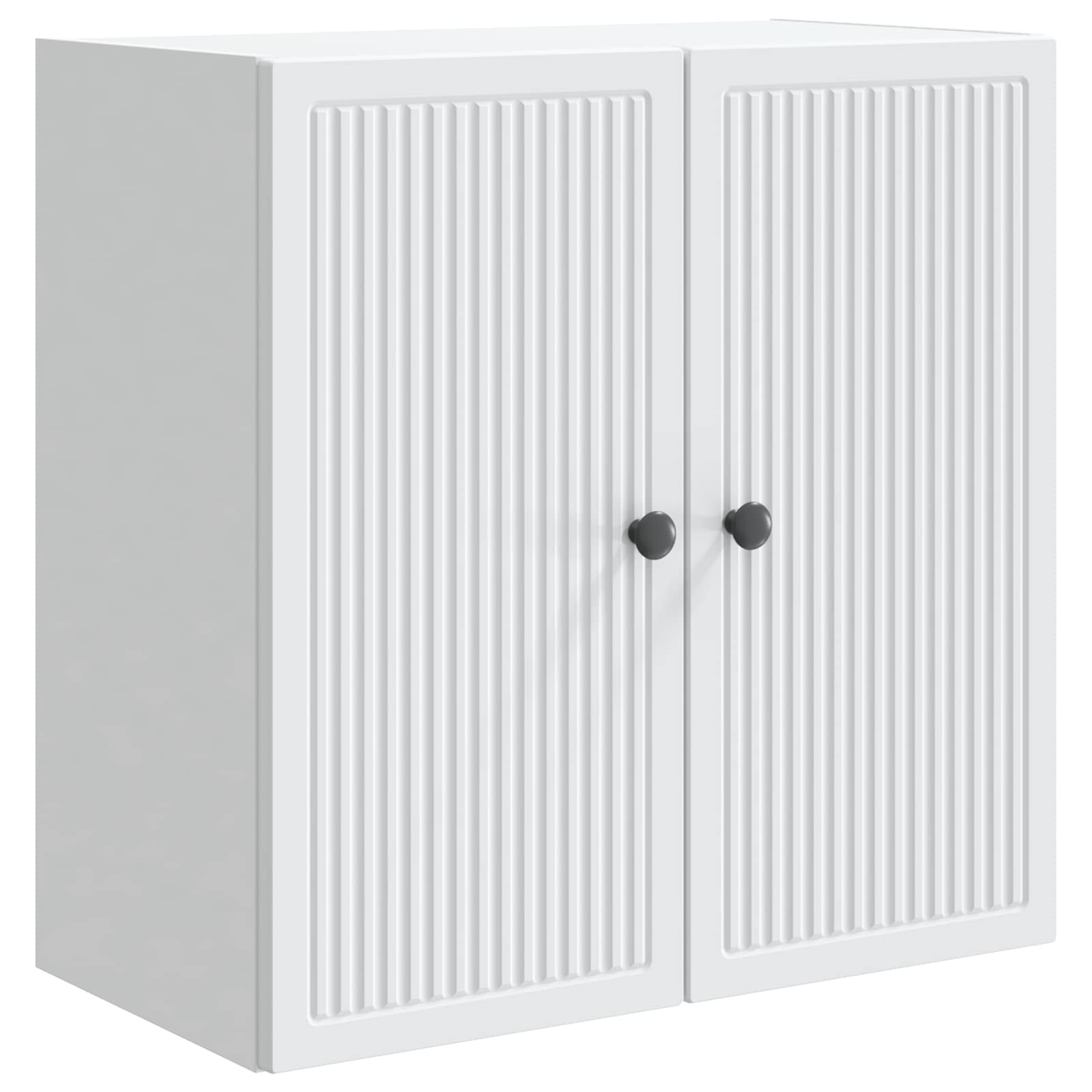 vidaXL Wandkast Wit 66 x 34,5 x 90 cm Bewerkt hout