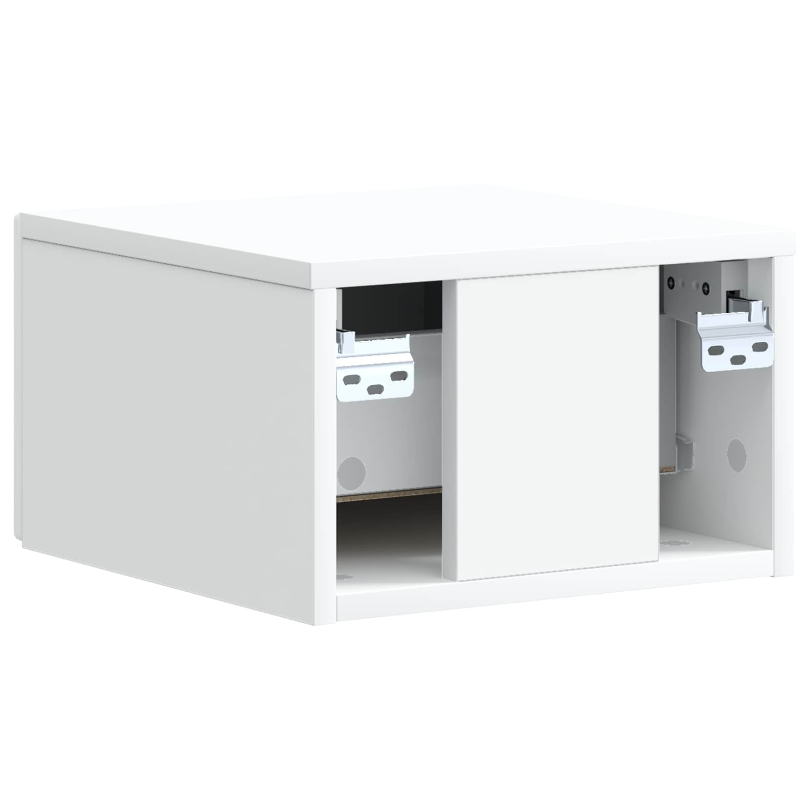 vidaXL Wandbeugel Bedkast 2 pcs Sonoma Eiken 33 x 34,5 x 20 cm