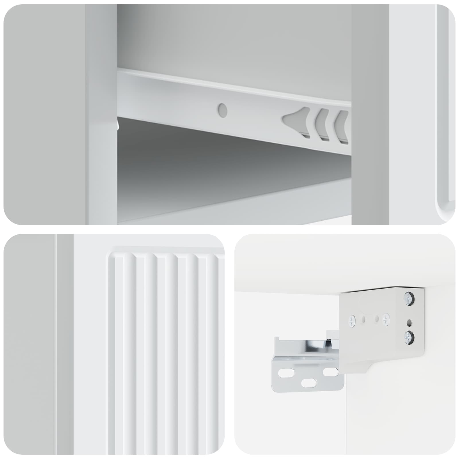vidaXL Wandbeugel Bedkast 2 pcs Sonoma Eiken 33 x 34,5 x 20 cm