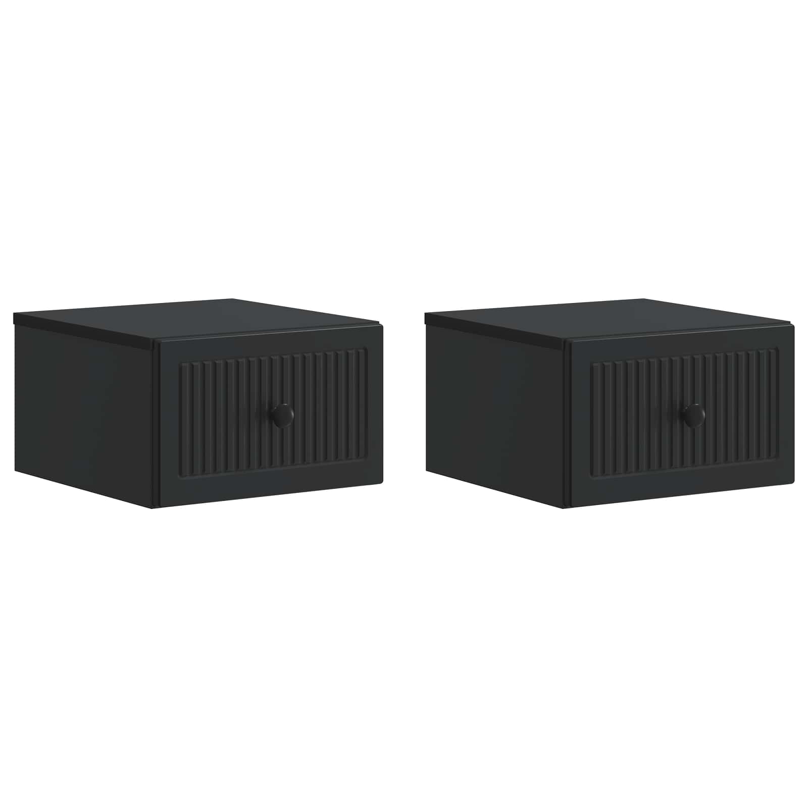 vidaXL Wandbeugel Bedkast 2 pcs Sonoma Eiken 33 x 34,5 x 20 cm