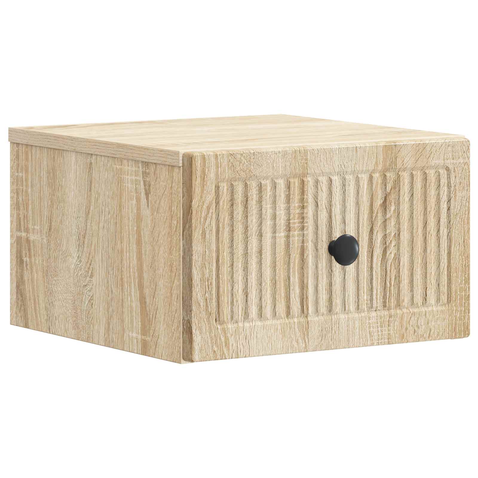 vidaXL Wandbeugel Bedkast 2 pcs Sonoma Eiken 33 x 34,5 x 20 cm