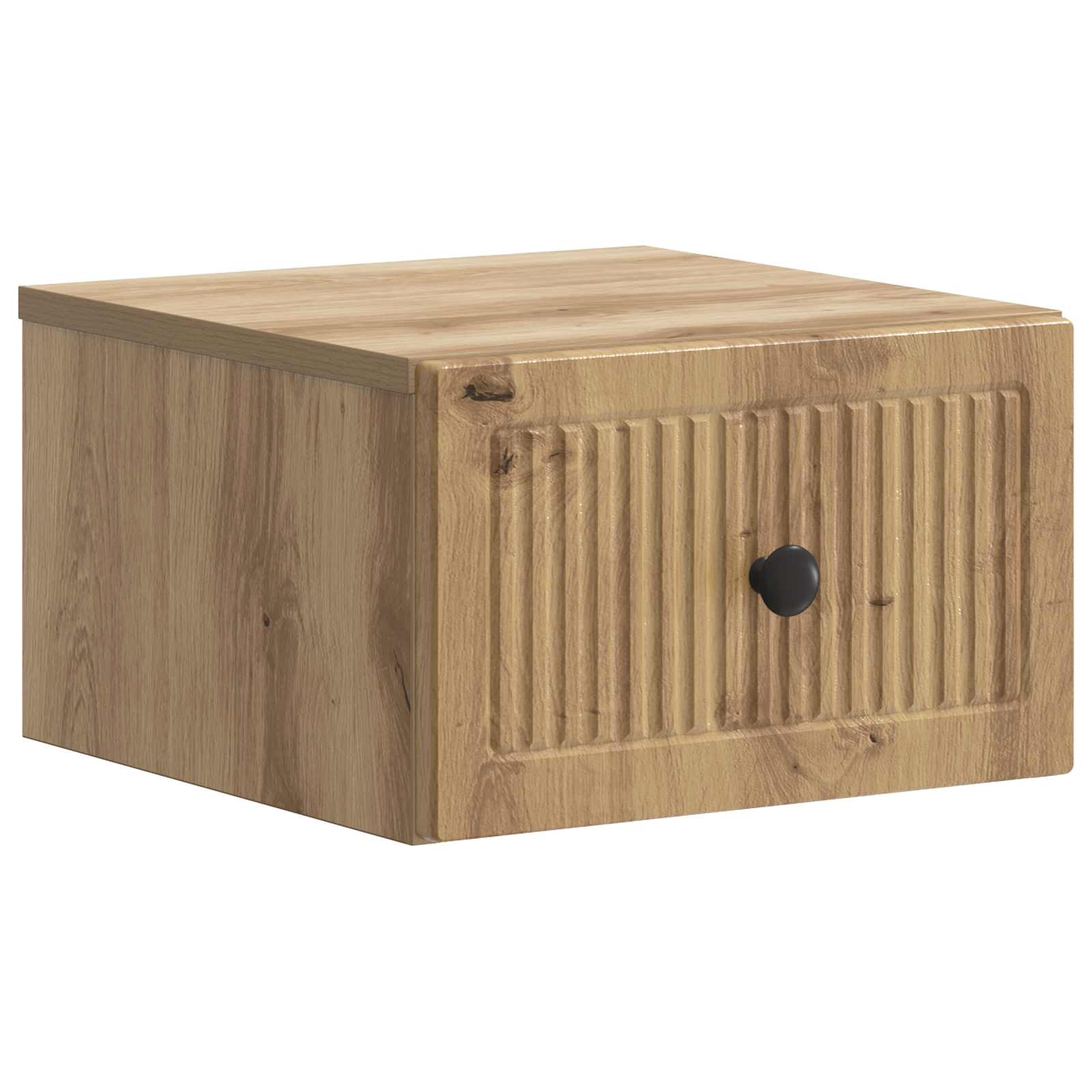 vidaXL Wandbeugel Bedkast 2 pcs Sonoma Eiken 33 x 34,5 x 20 cm