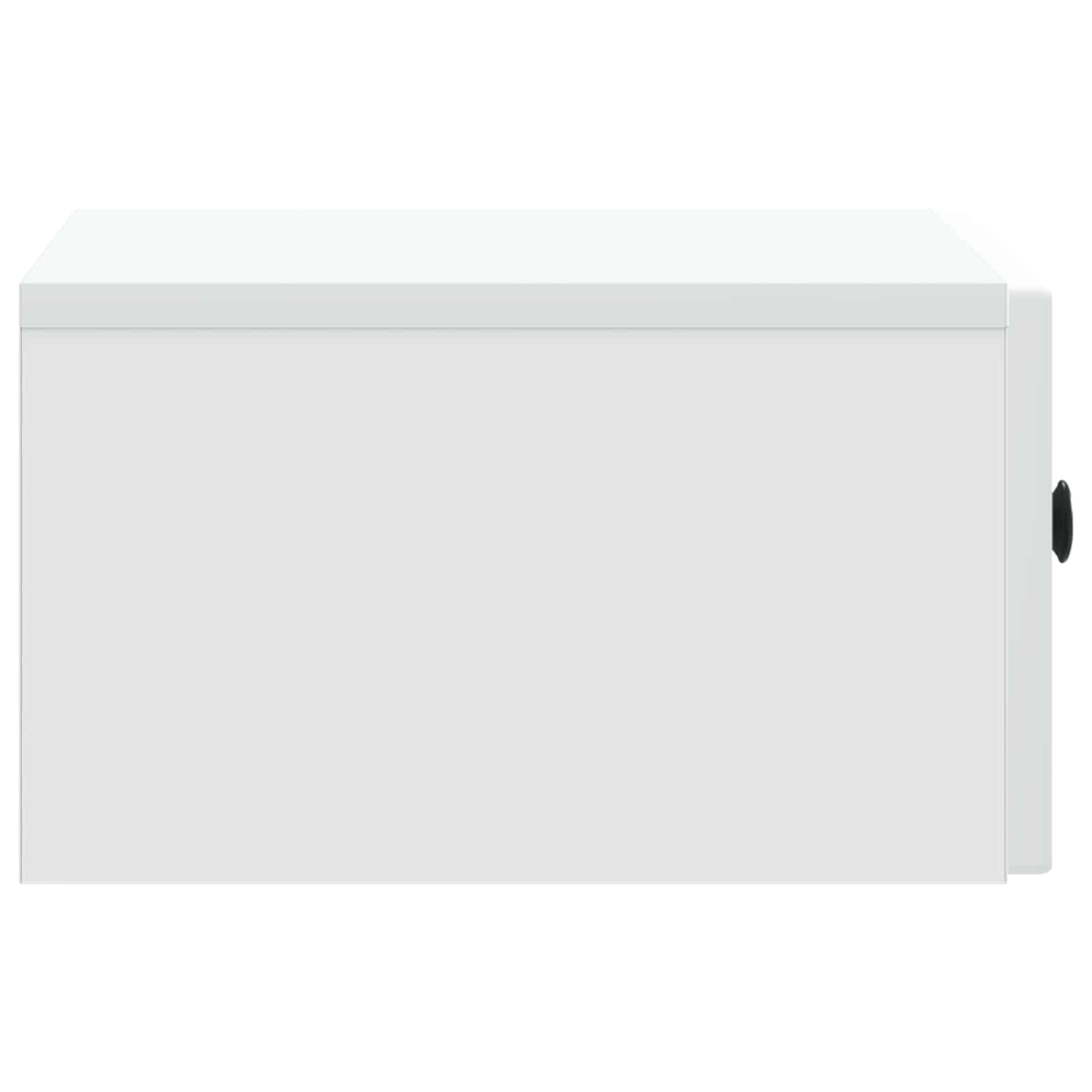 vidaXL Nachtkastje met lade 2 pcs Wit 49 x 34,5 x 20 cm Bewerkt hout