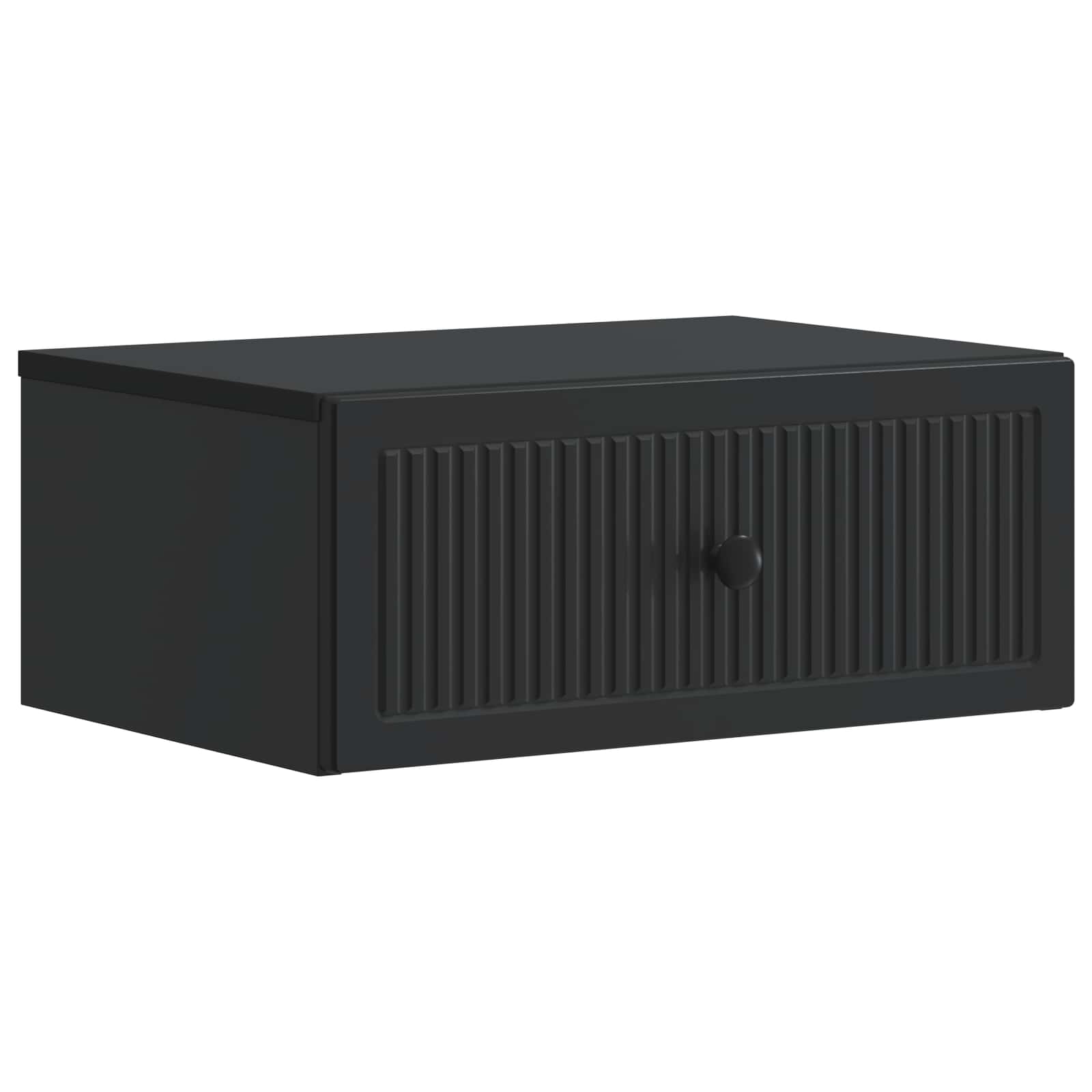vidaXL Nachtkastje met lade 2 pcs Wit 49 x 34,5 x 20 cm Bewerkt hout