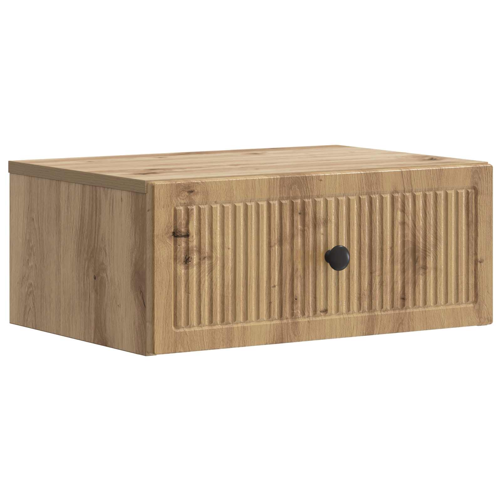vidaXL Nachtkastje met lade 2 pcs Wit 49 x 34,5 x 20 cm Bewerkt hout