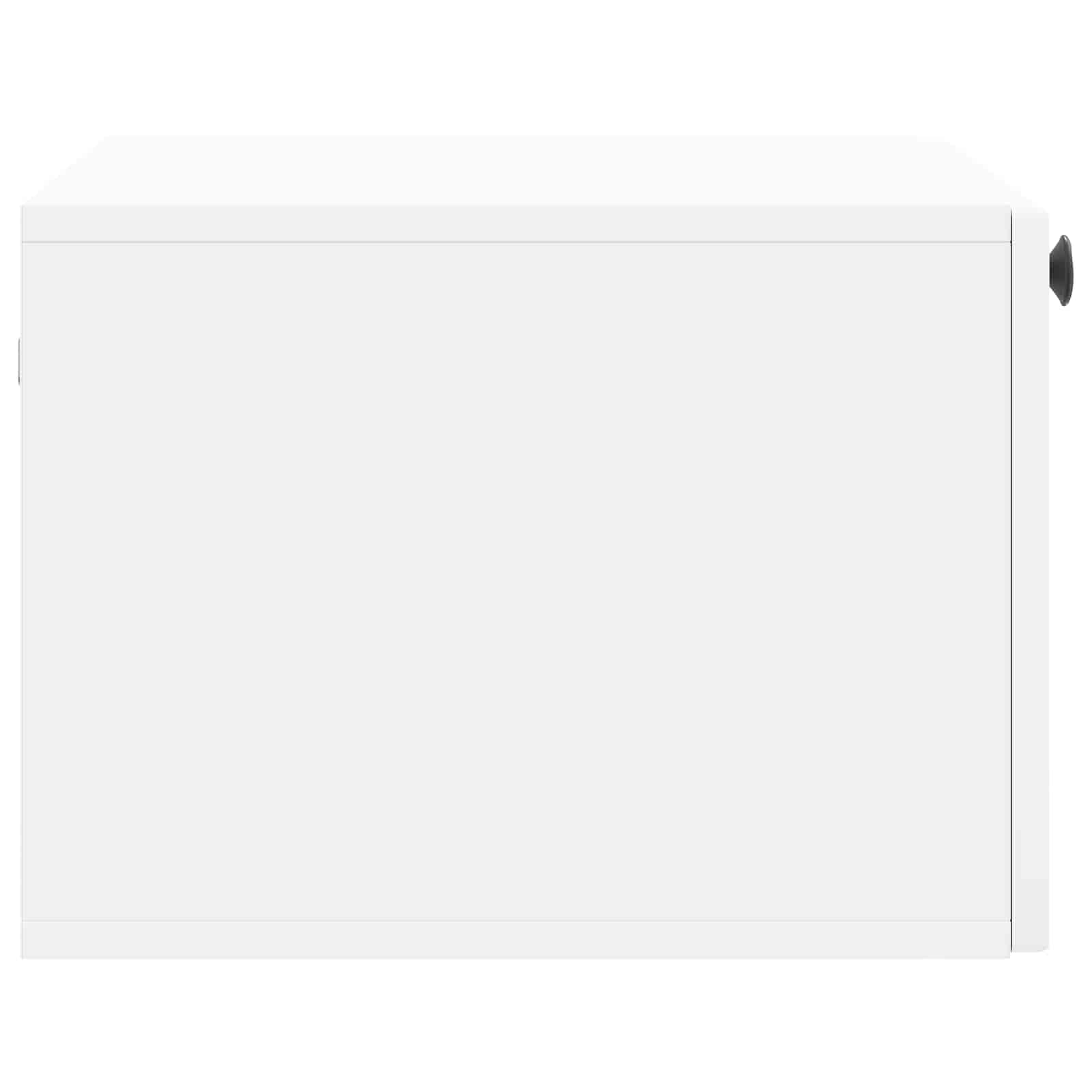 vidaXL Wandbeugel TV-kast Zwart 59,5 x 41 x 30 cm Bewerkt hout