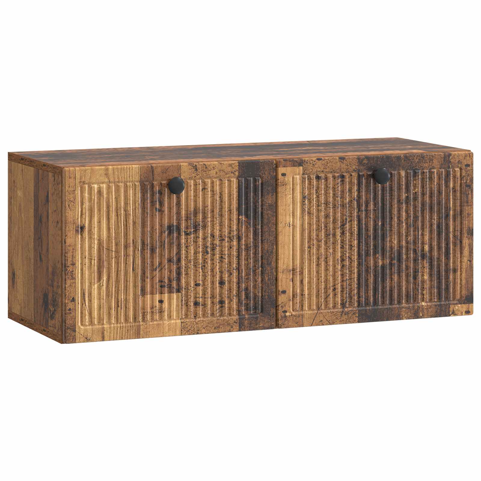 vidaXL Wandbeugel TV-kast Zwart 59,5 x 41 x 30 cm Bewerkt hout