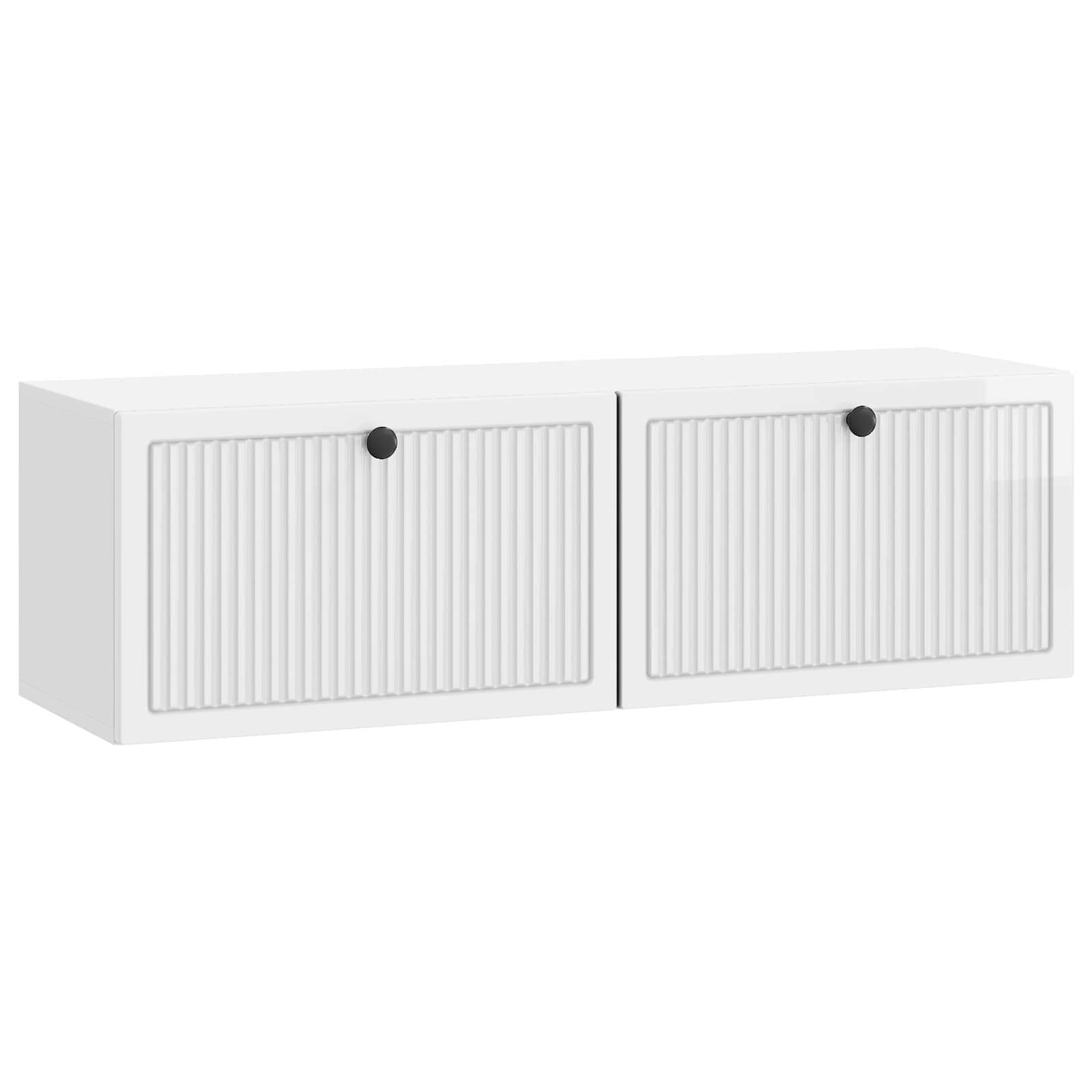 vidaXL Wandbeugel TV-kast Zwart 59,5 x 41 x 30 cm Bewerkt hout