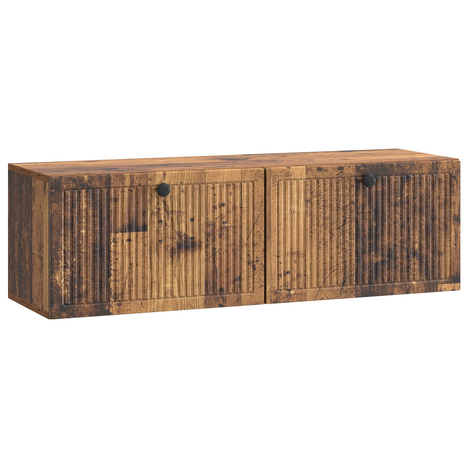 vidaXL Wandbeugel TV-kast Zwart 59,5 x 41 x 30 cm Bewerkt hout