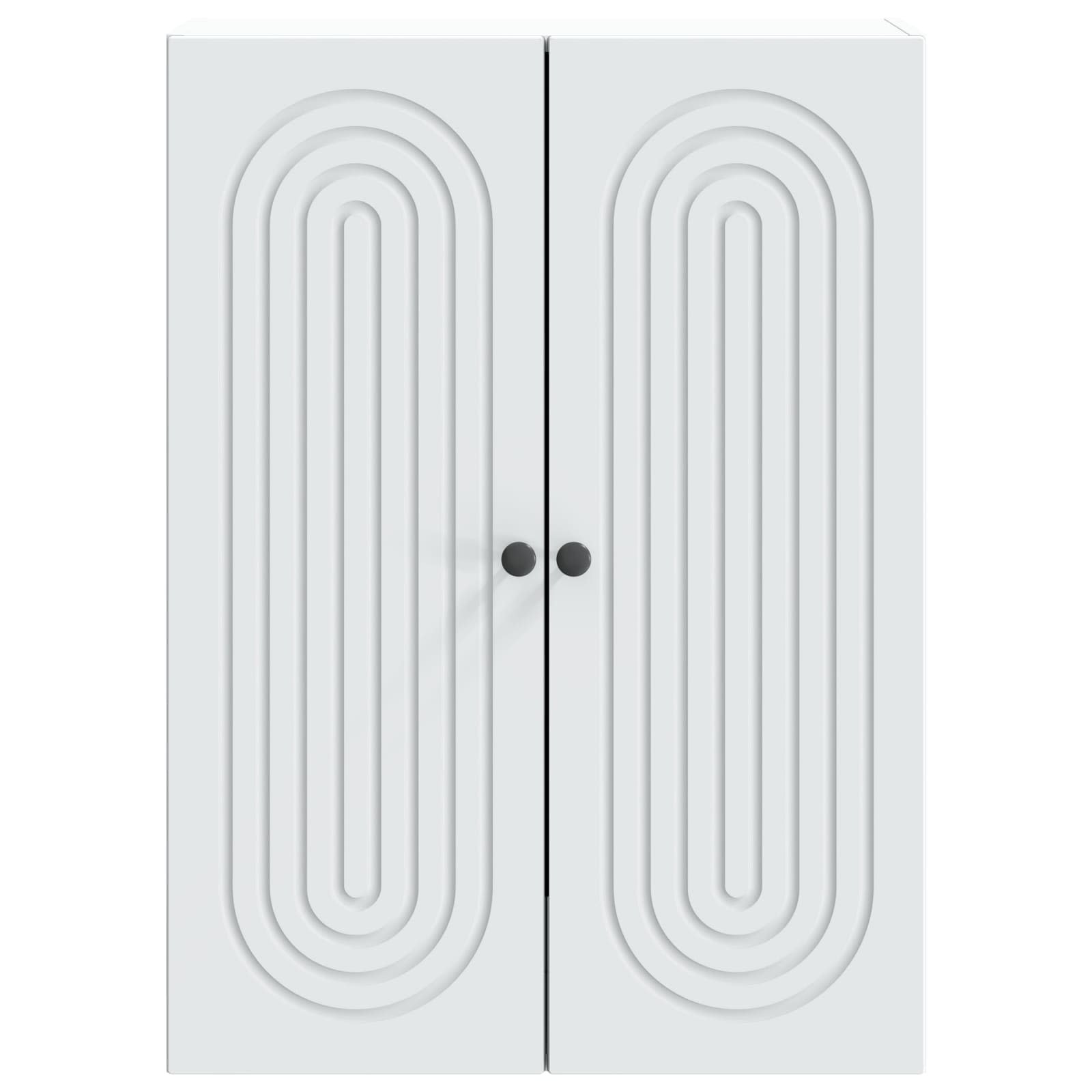 vidaXL Wandkast Wit 66 x 34,5 x 90 cm Bewerkt hout