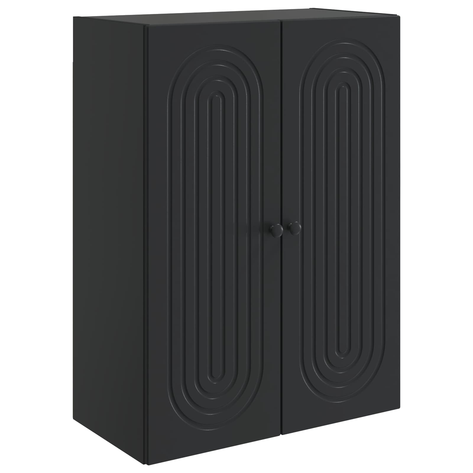 vidaXL Wandkast Wit 66 x 34,5 x 90 cm Bewerkt hout