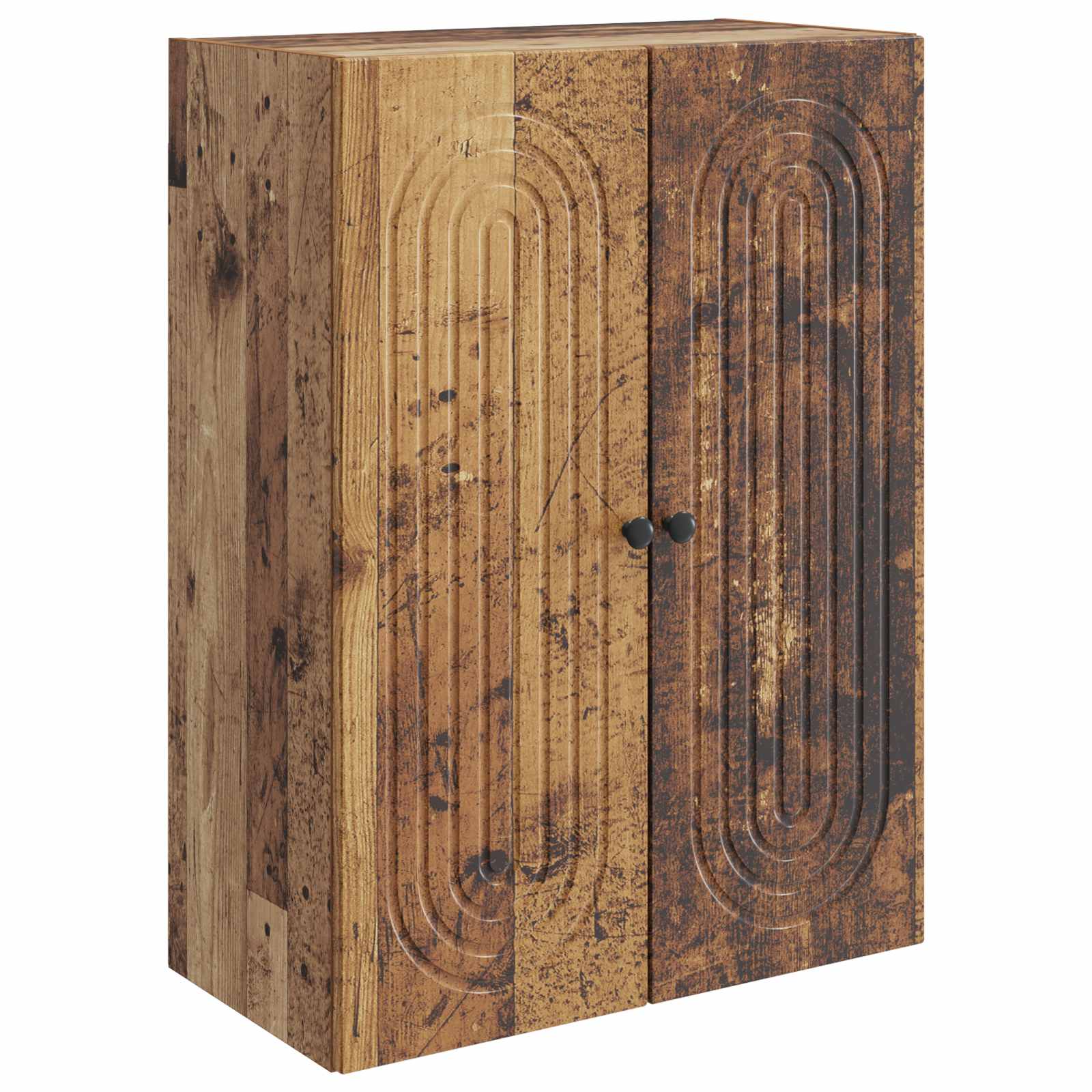 vidaXL Wandkast Wit 66 x 34,5 x 90 cm Bewerkt hout