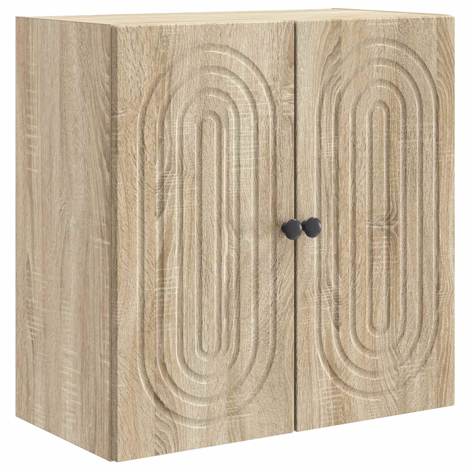 vidaXL Wandkast Wit 66 x 34,5 x 90 cm Bewerkt hout