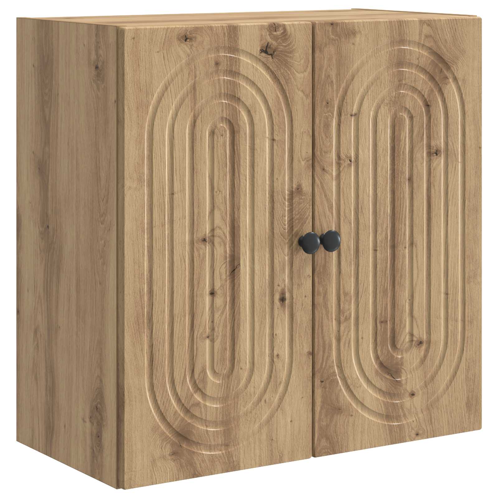 vidaXL Wandkast Wit 66 x 34,5 x 90 cm Bewerkt hout