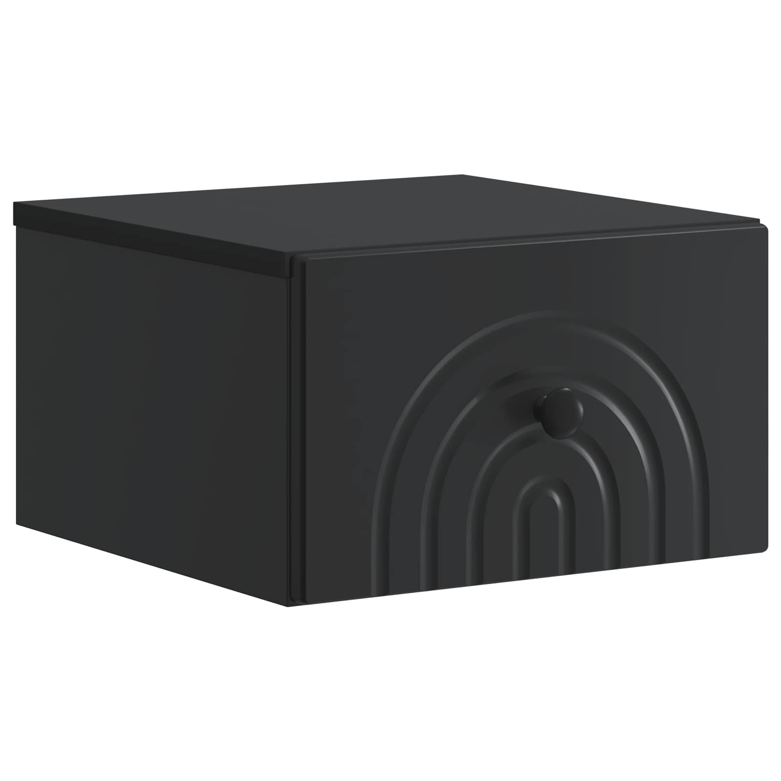vidaXL Wandbeugel Bedkast 2 pcs Wit 33 x 34,5 x 20 cm Bewerkt hout